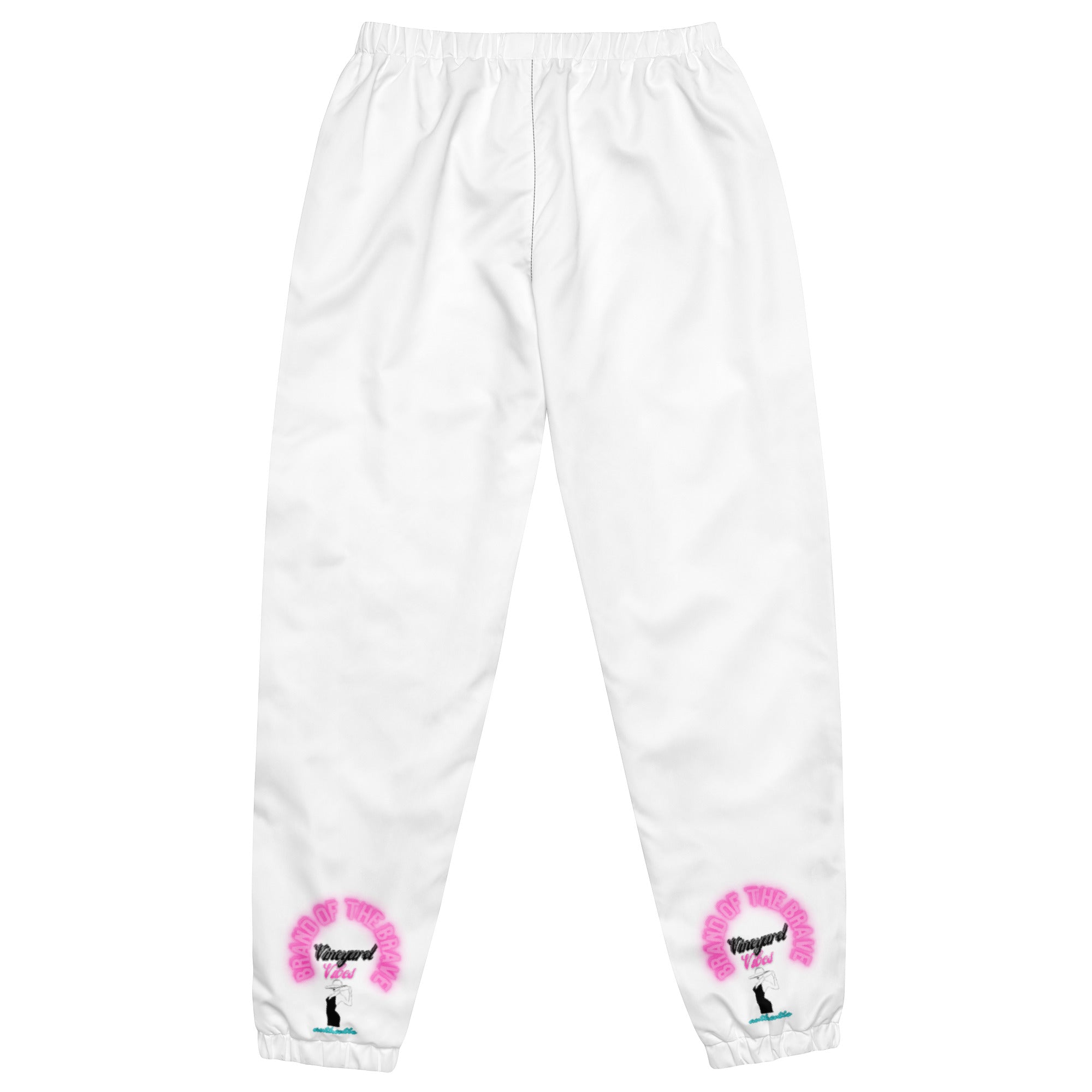 Vineyard Vibes Pink Silhouette LS - Unisex track pants White