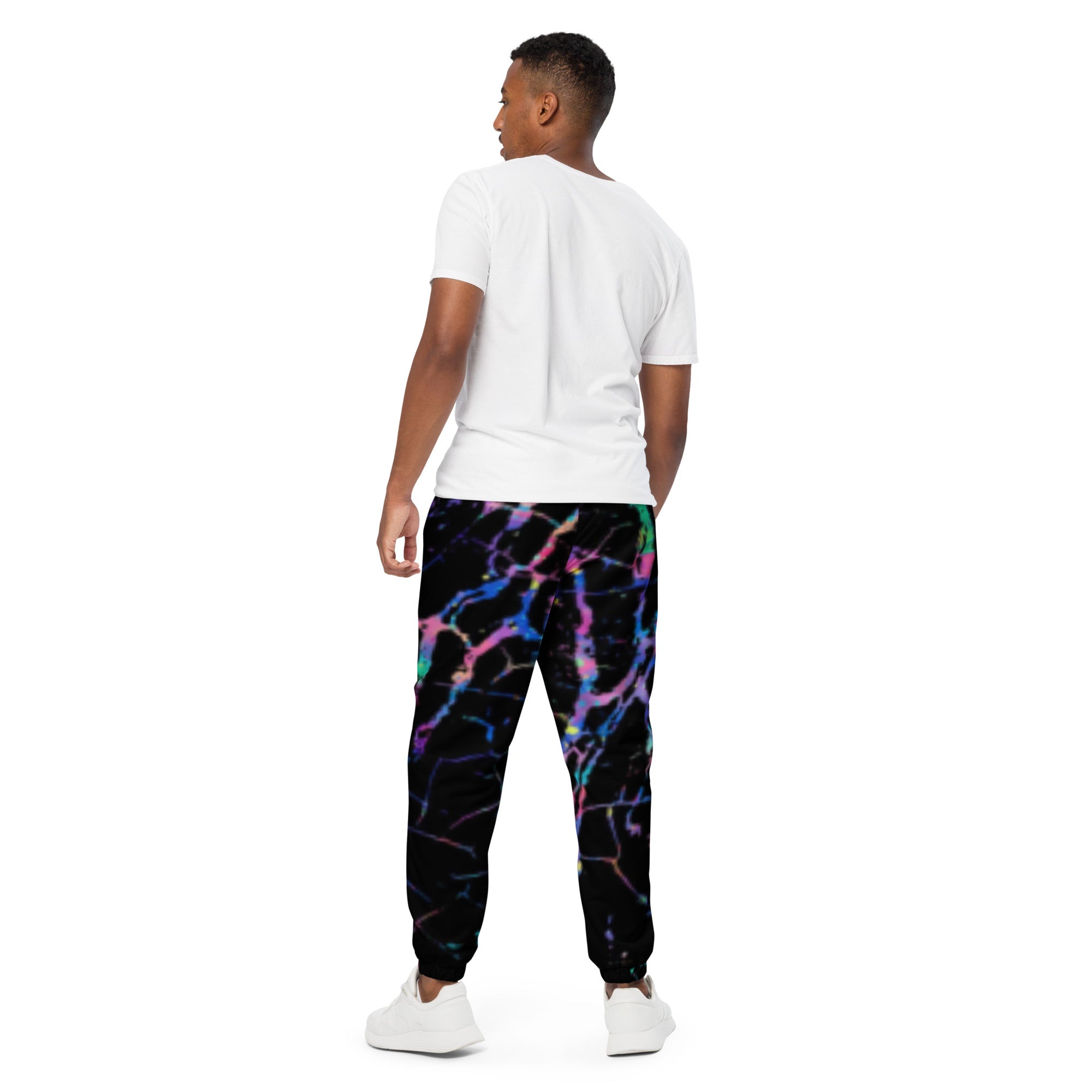 Rich Vibes Multi-Color Marble - Unisex track pants