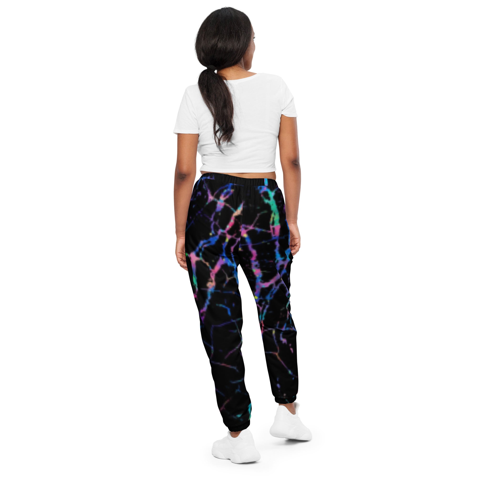 Rich Vibes Multi-Color Marble - Unisex track pants