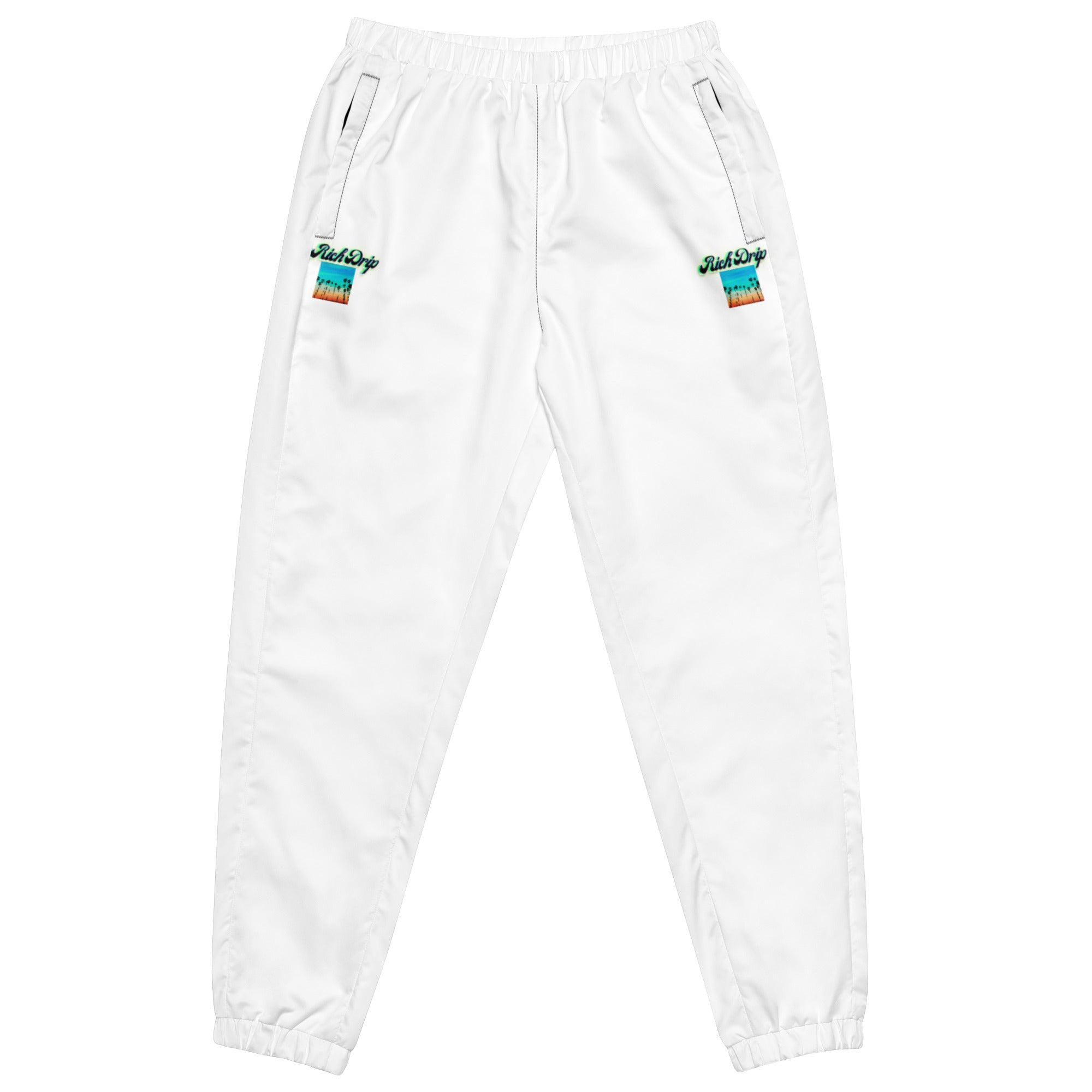 Rich Drip Multi Colored Beach Sunset Drip 1.0 - Unisex track pants White