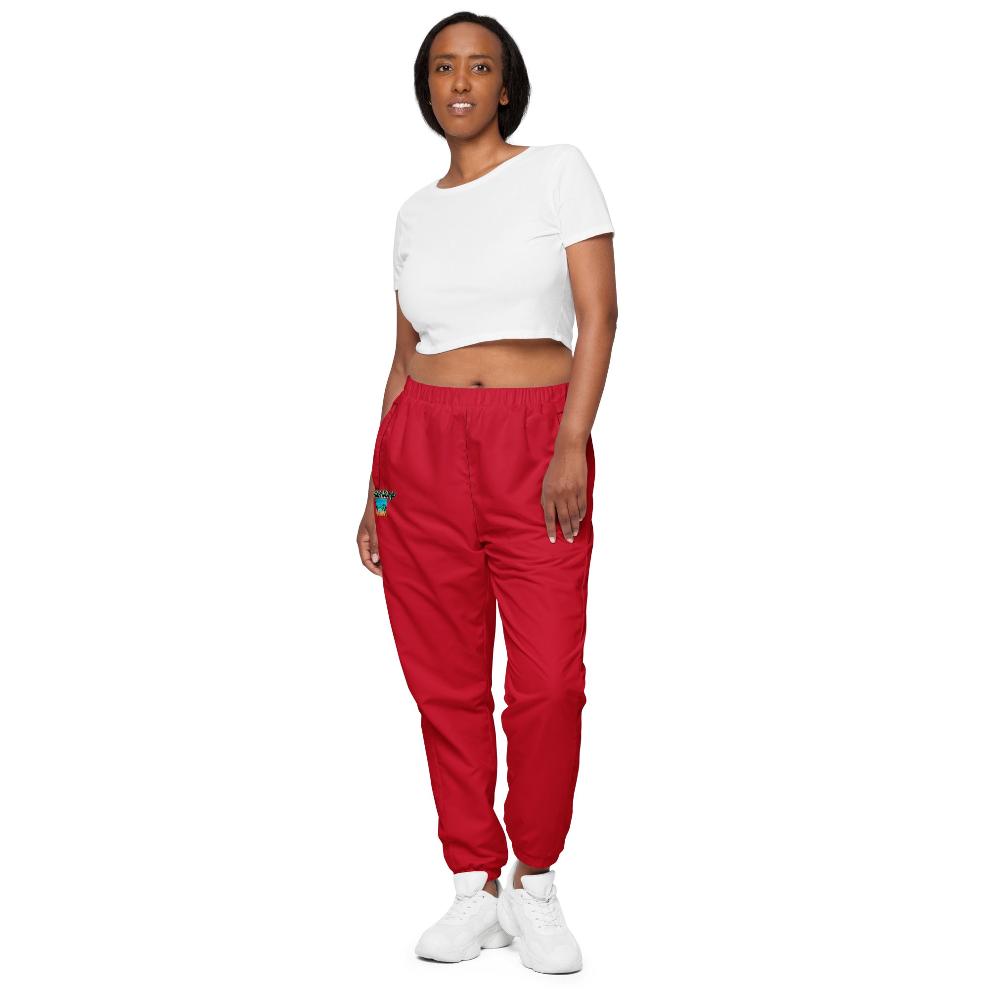 Beach Sunset Drip 1.0 - Unisex track pants Red