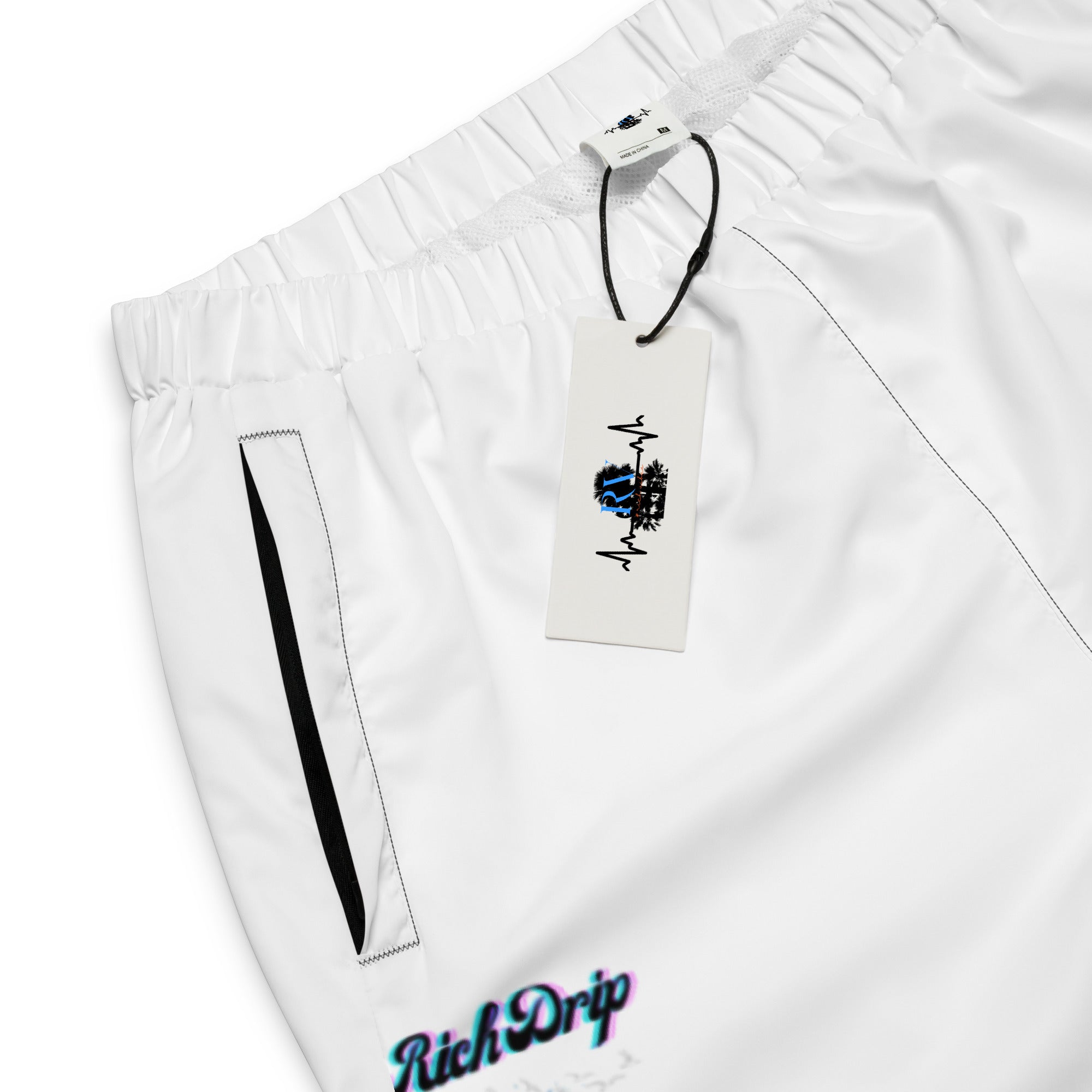 Rich Vibes Rich Drip Splash RR 2.0 - Unisex track pants White