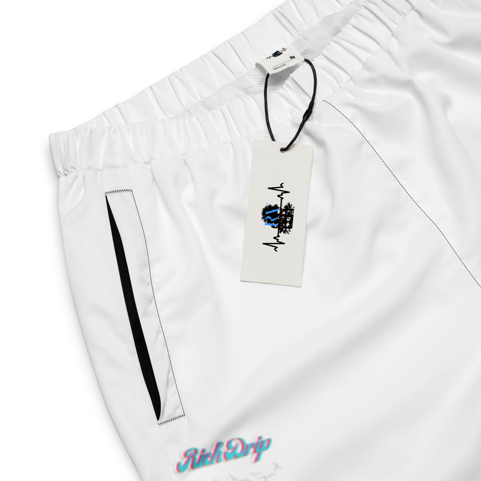 Rich Vibes Rich Drip Miami Splash RR 2.0 - Unisex track pants White