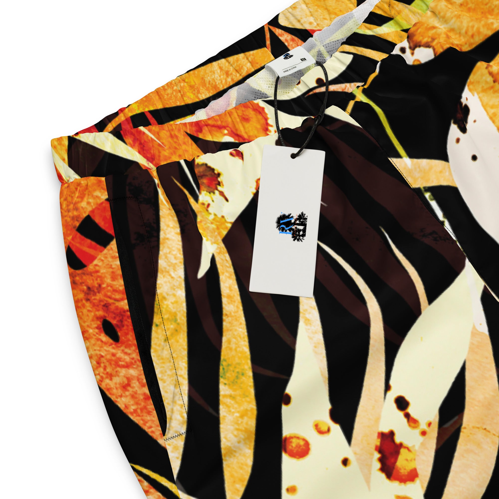 Rich Vibes RR Rich Drip Safari Print - track pants