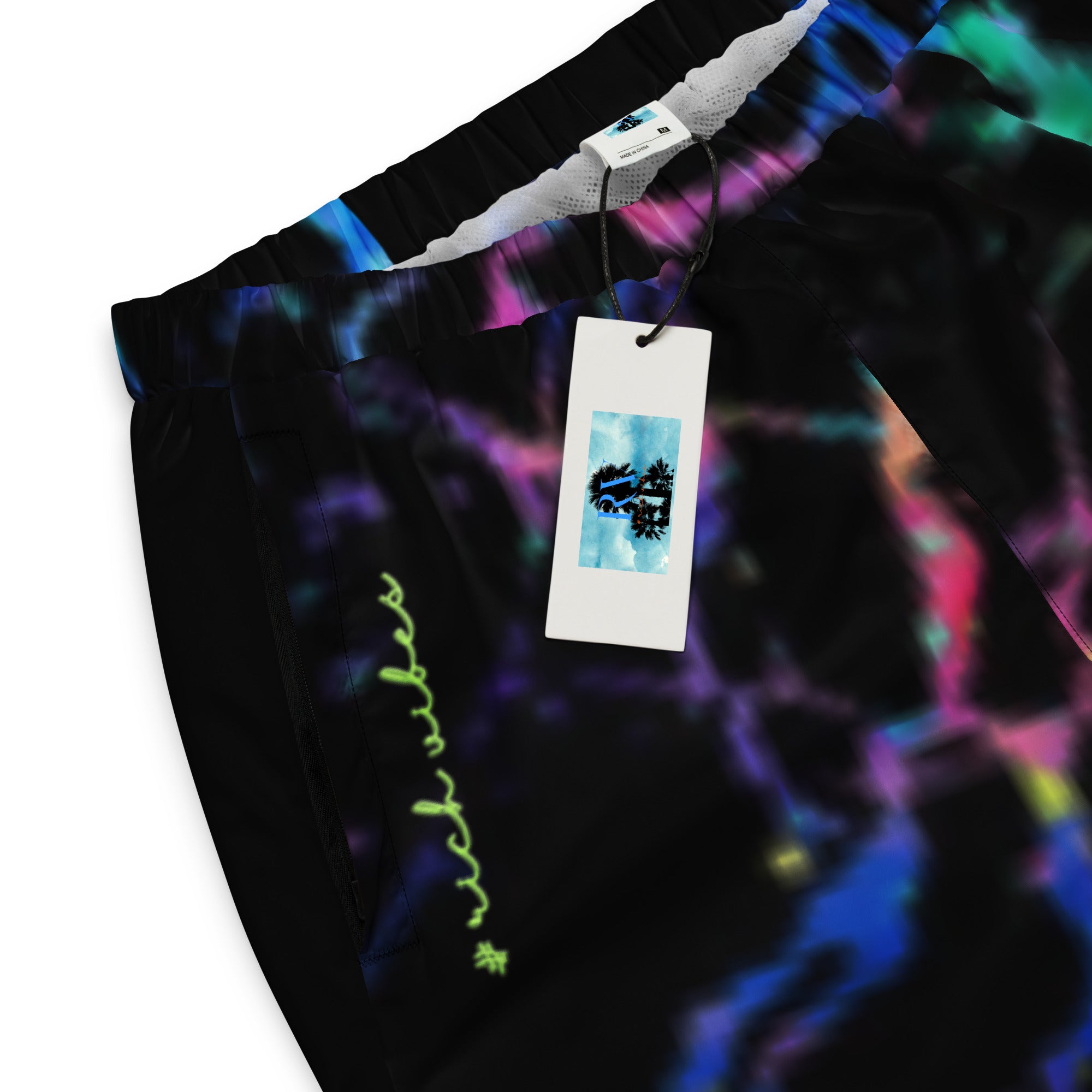 Rich Vibes Multi-Color Marble - Unisex track pants