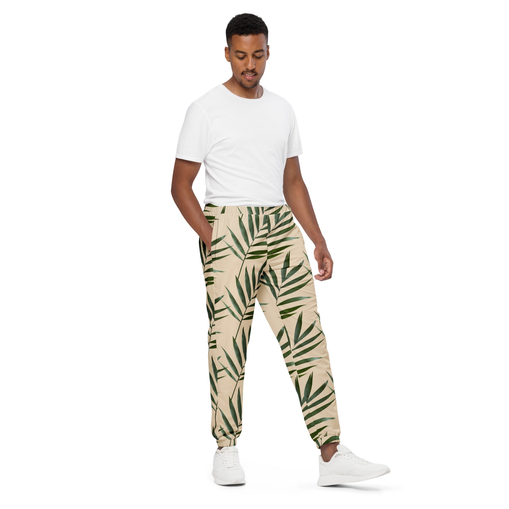 Rich Vibes Palm Tree Champagne - track pants