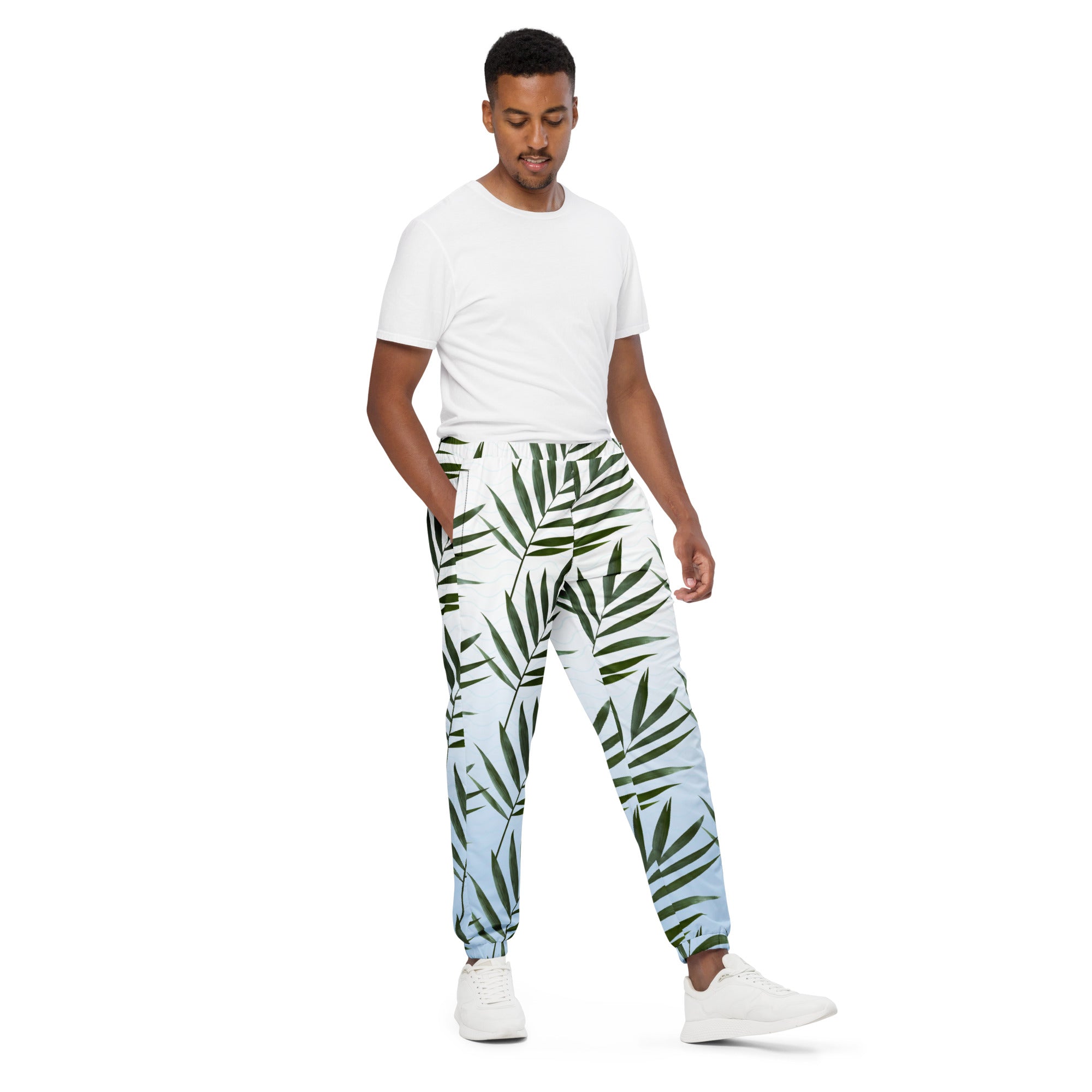 Rich Vibes Palm Tree Gradient 3 - track pants