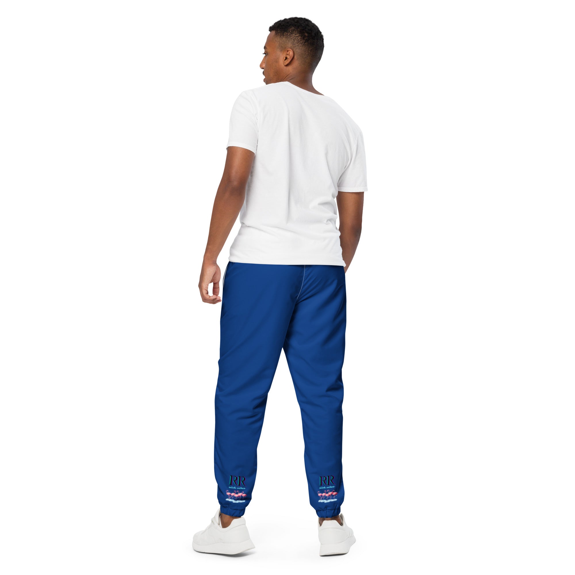 Rich Drip Multi Colored Beach Sunset Drip 1.0 - Unisex track pants Royal Blue