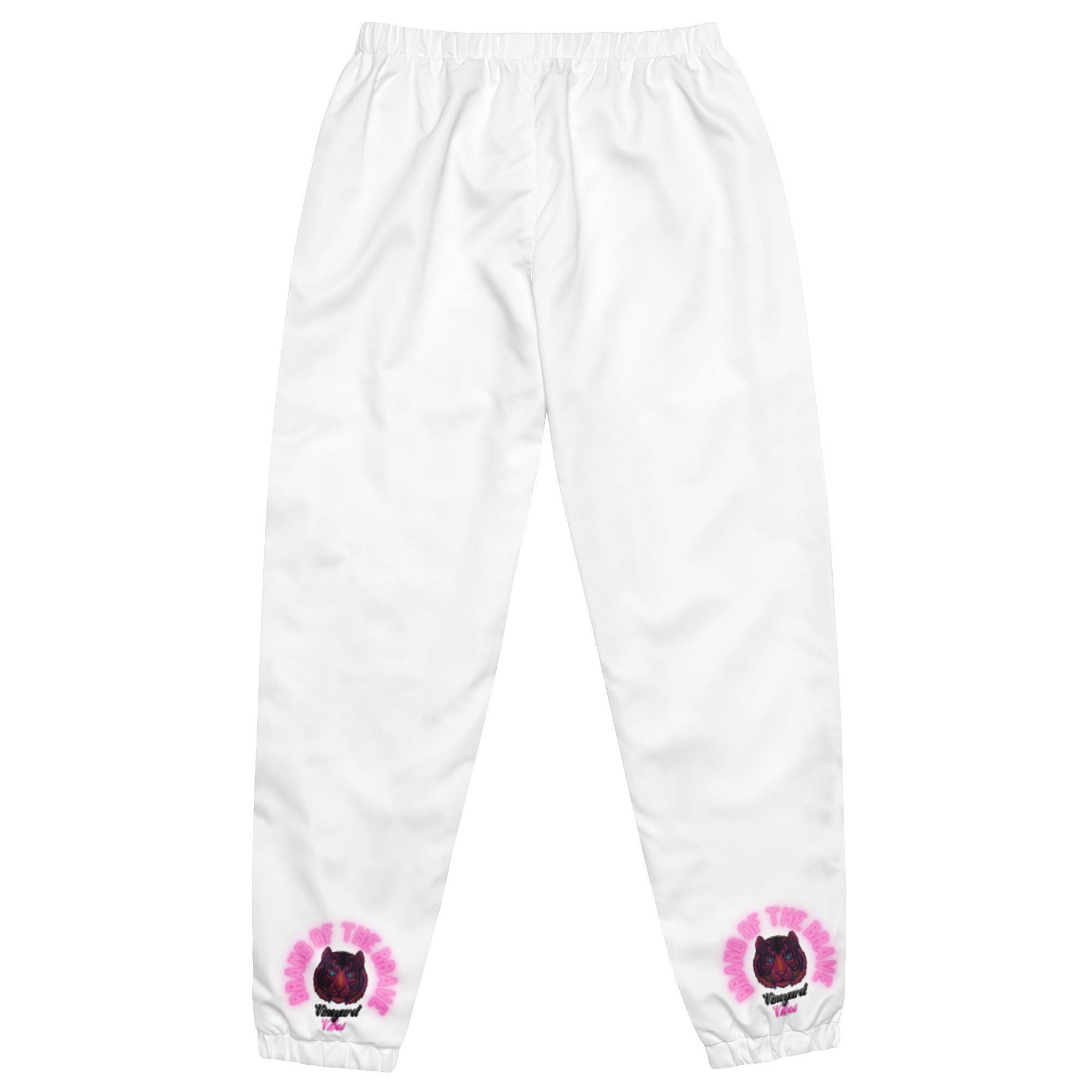 Vineyard Vibes Pink Tiger Silhouette LS - Unisex track pants White