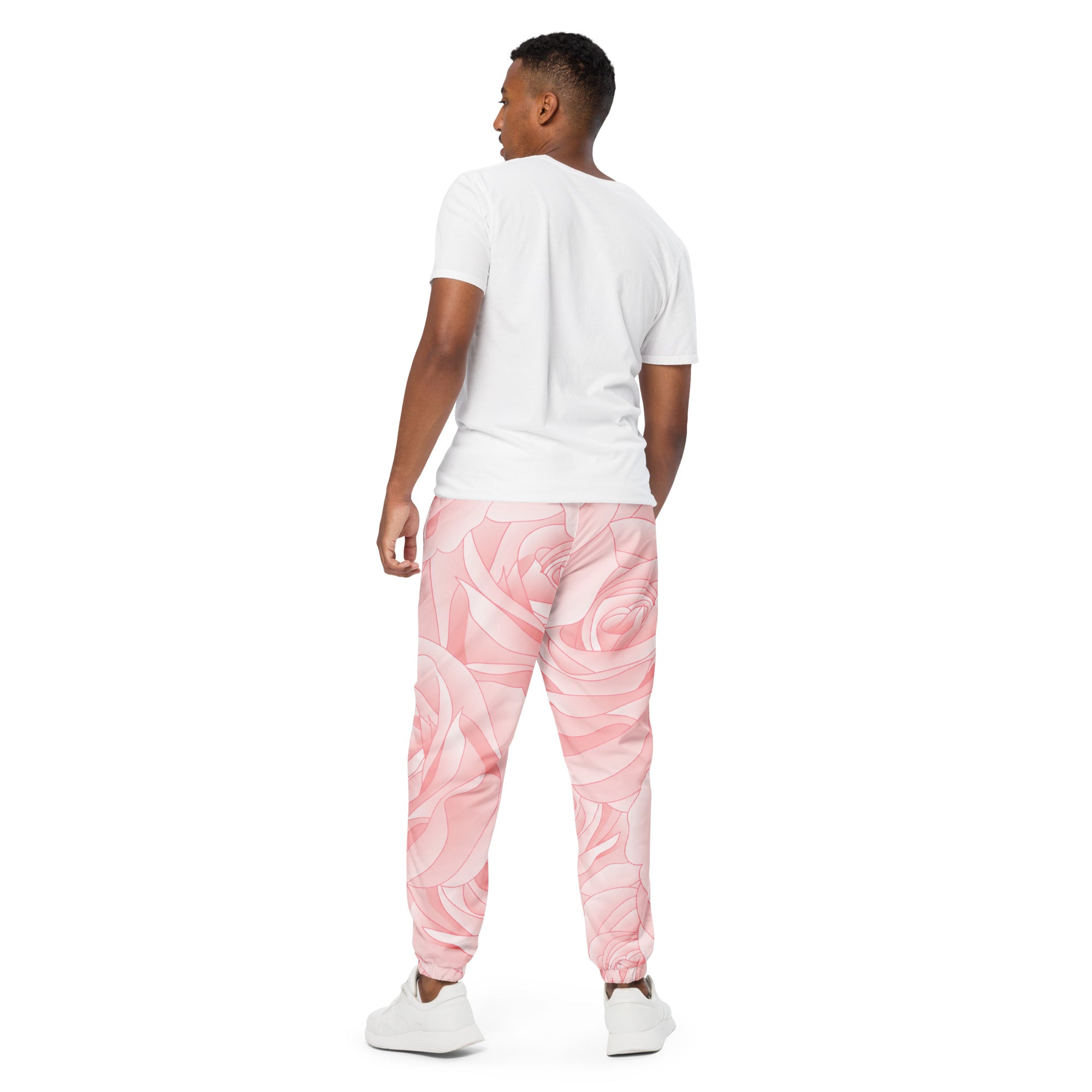 Rich Drip Pink Rose Humming Bird - Unisex track pants