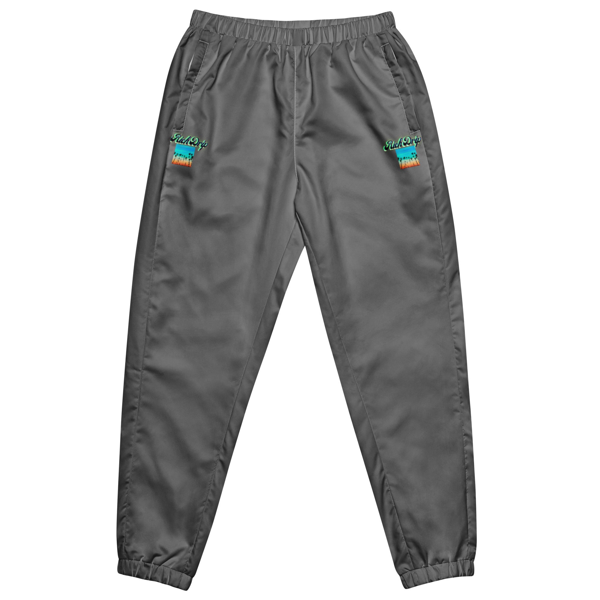 Rich Drip Multi Colored Beach Sunset Drip 1.0 - Unisex track pants Grey