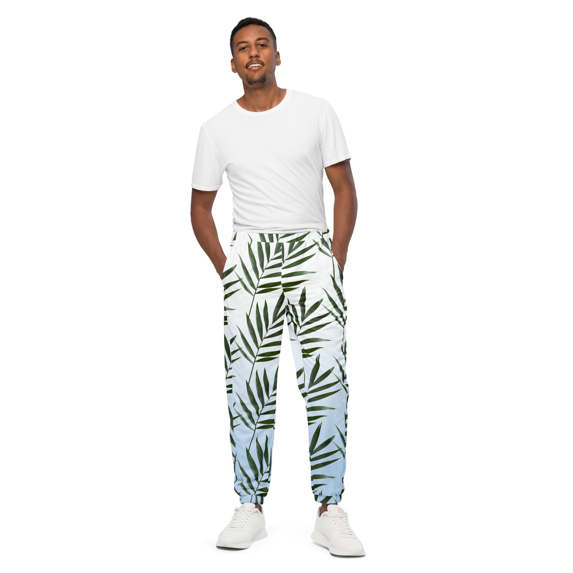 Rich Vibes Palm Tree Gradient 3 - track pants