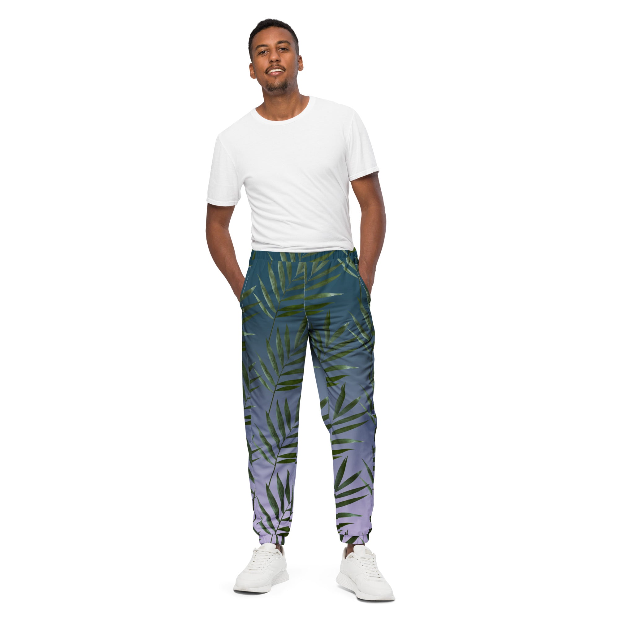 Rich Vibes Palm Tree Gradient 4 - track pants