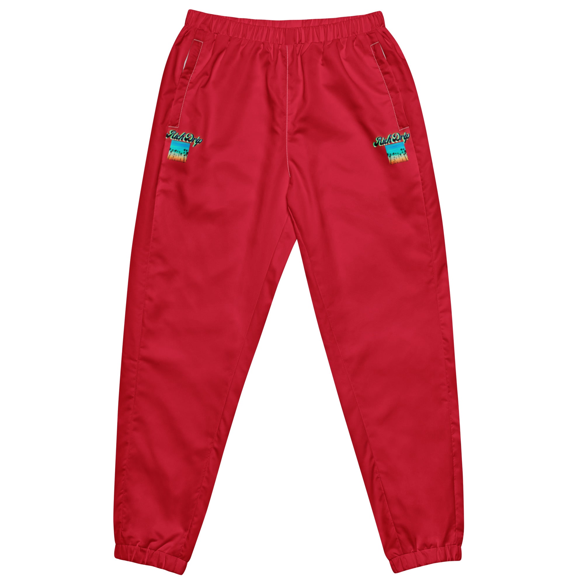 Beach Sunset Drip 1.0 - Unisex track pants Red