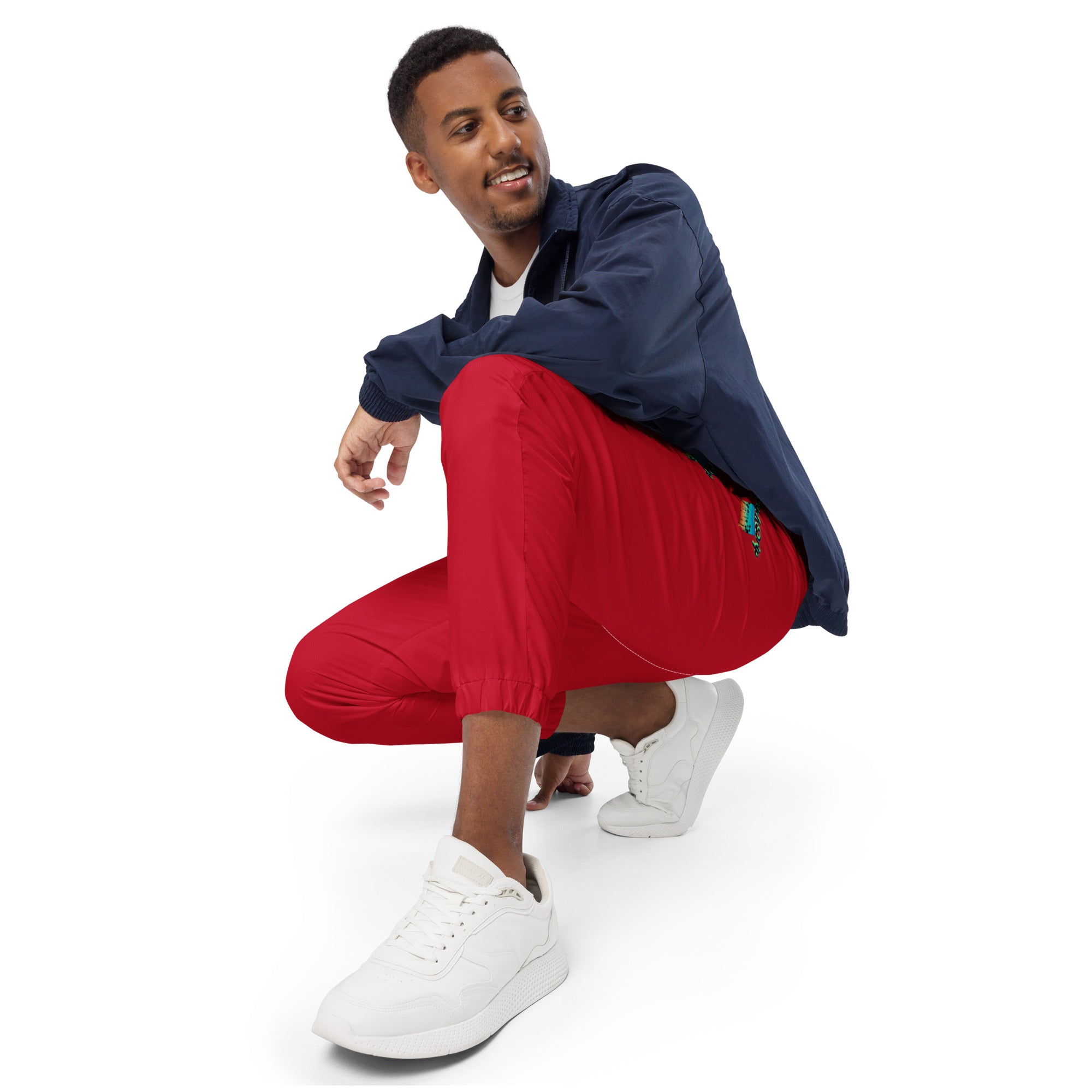 Beach Sunset Drip 1.0 - Unisex track pants Red