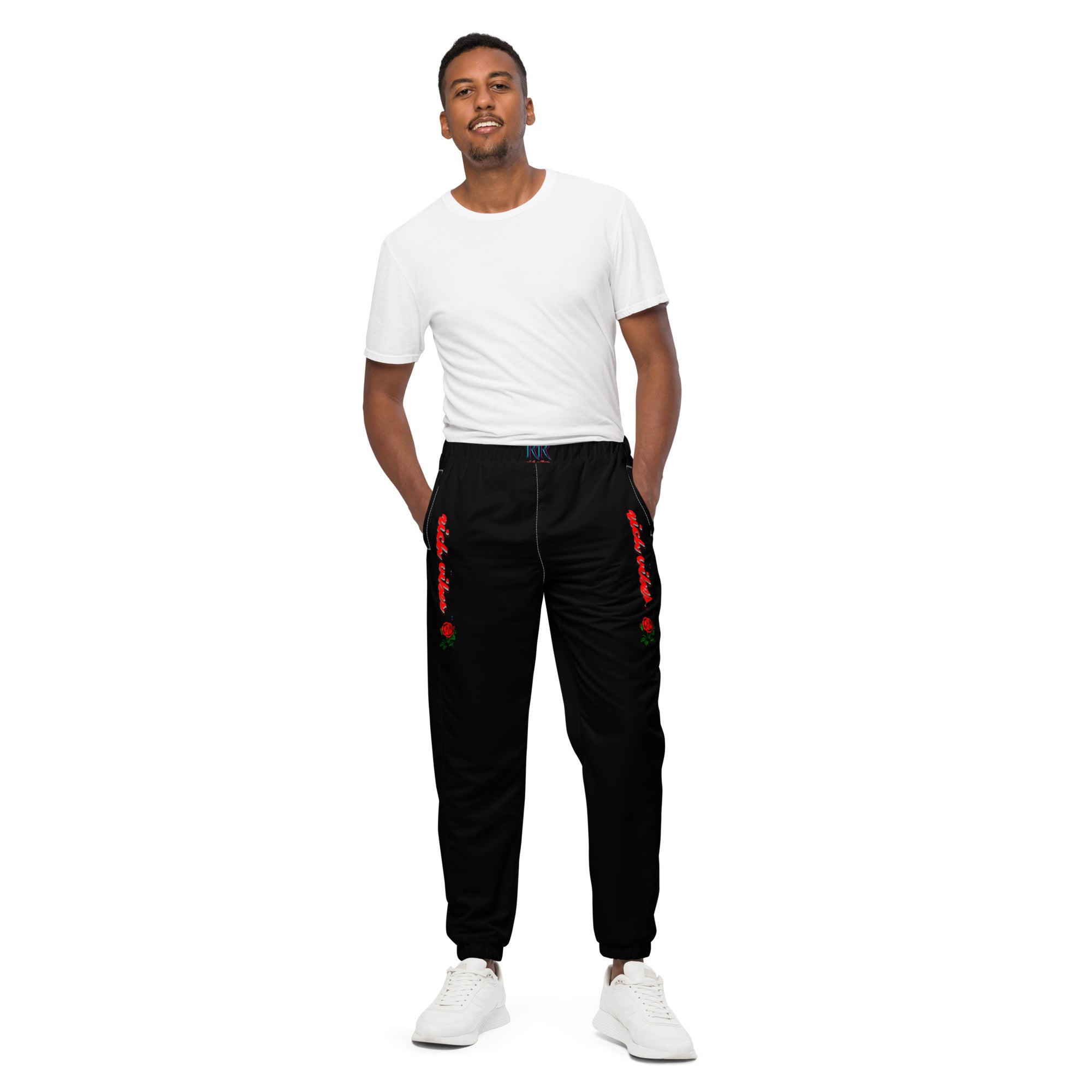 Rich Vibes Rose RR Logo 3.1 - Unisex track pants Black