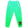 Rich Vibes Miami Green Single Rose stim - Unisex track pants