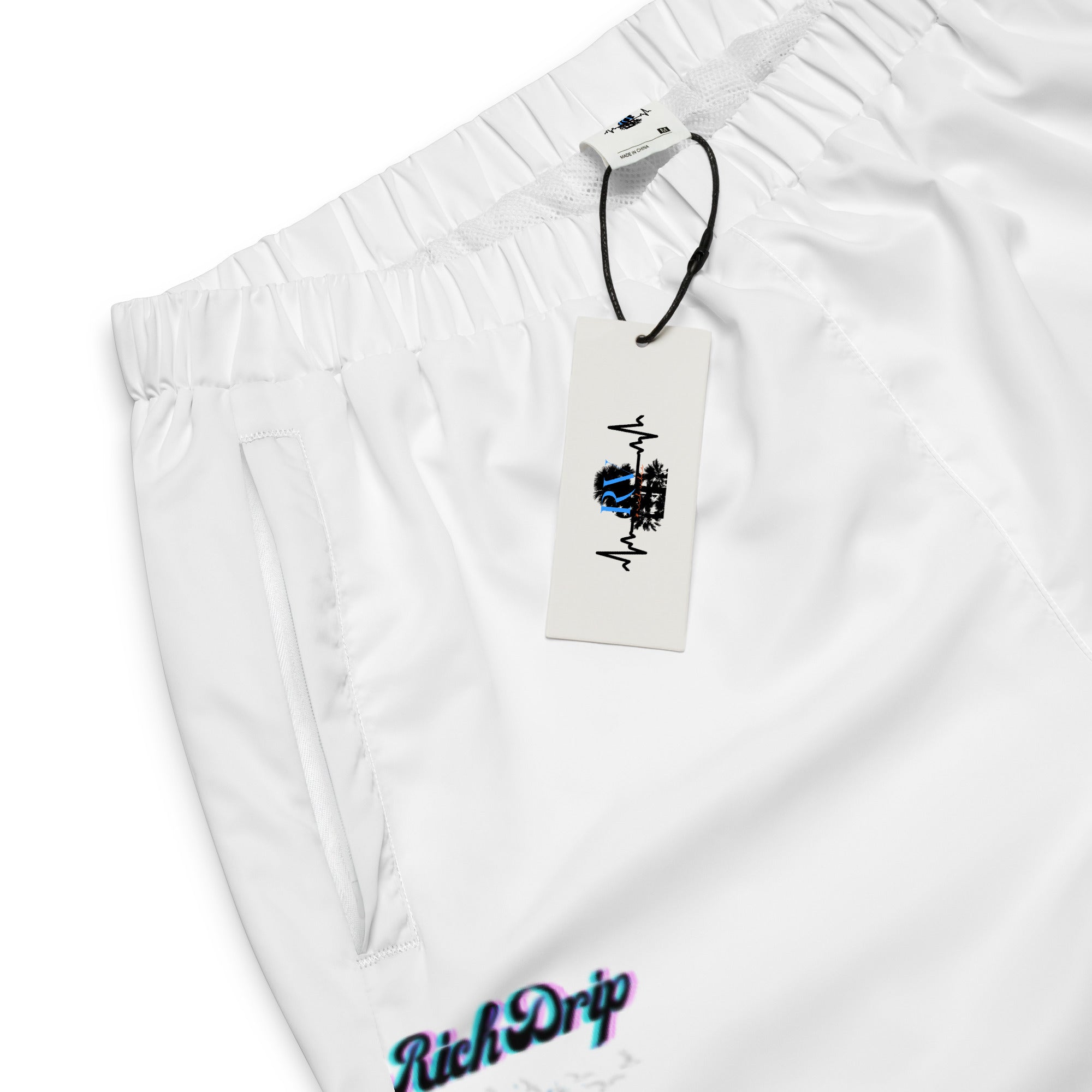 Rich Vibes Rich Drip Splash RR 2.0 - Unisex track pants White