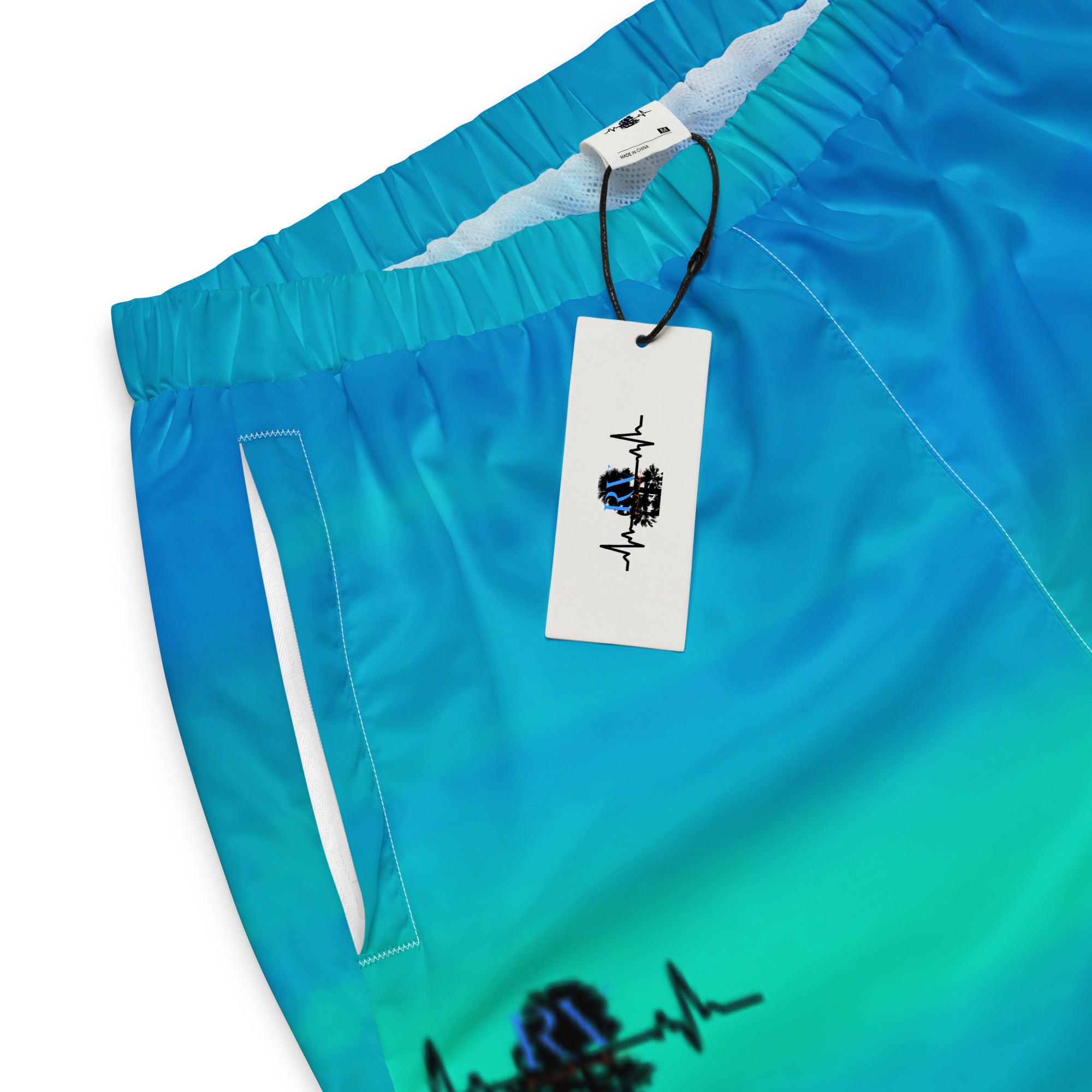RV Pulse Blue Island Sunset 1.0 - Unisex track pants