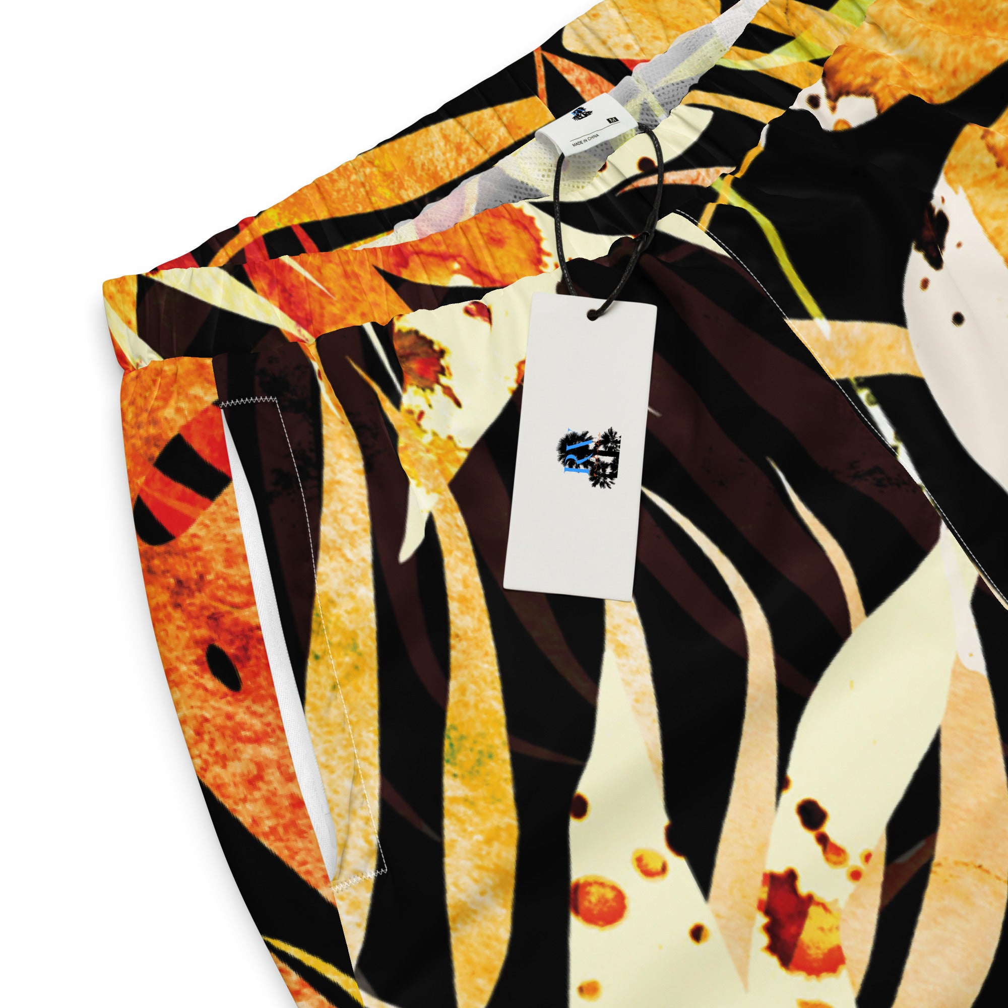 Rich Vibes RR Rich Drip Safari Print - track pants