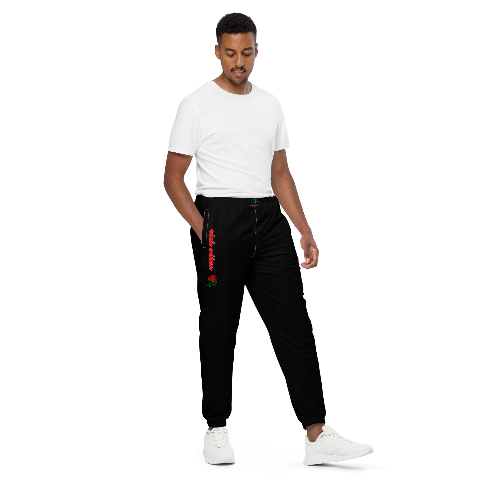 Rich Vibes Rose RR Logo 3.1 - Unisex track pants Black