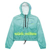 Rich Vibes Volt RV Aqua Green - Women’s cropped windbreaker