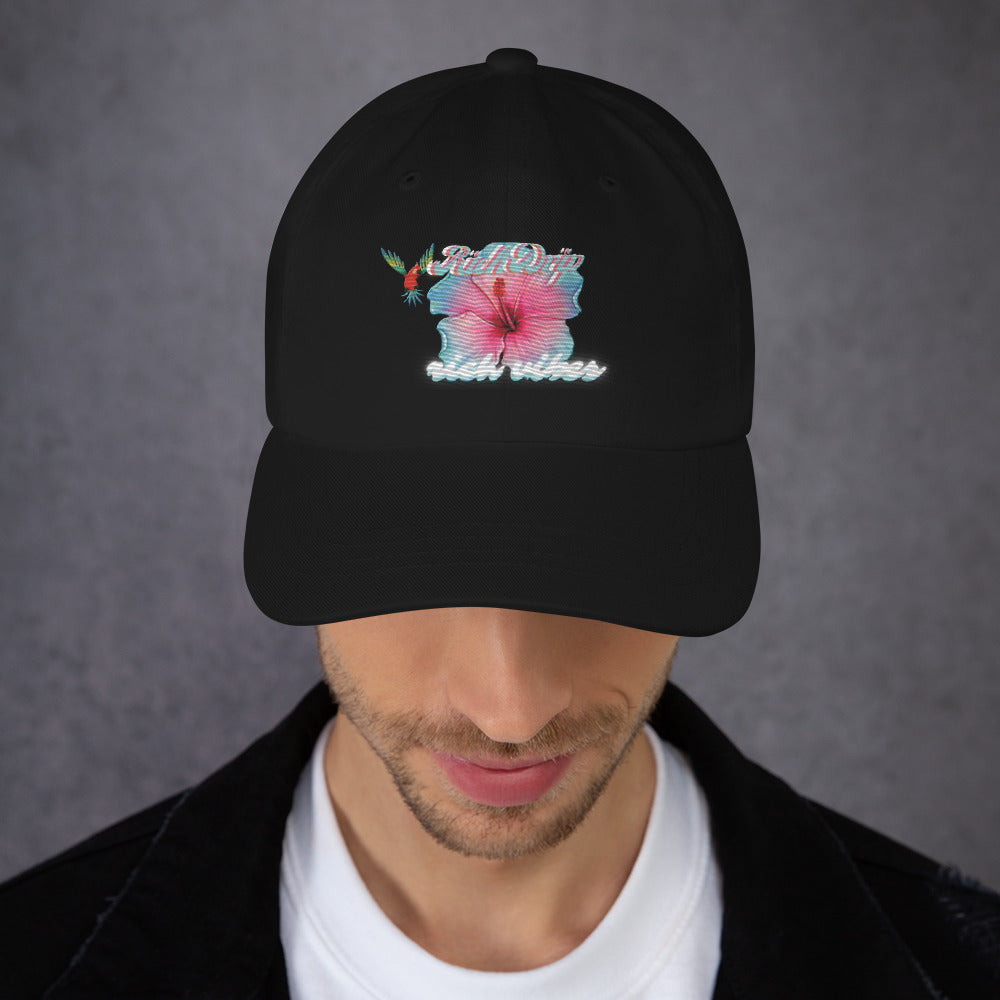 RV Rich Drip Tropical Flower 1.0 - Dad hat Black