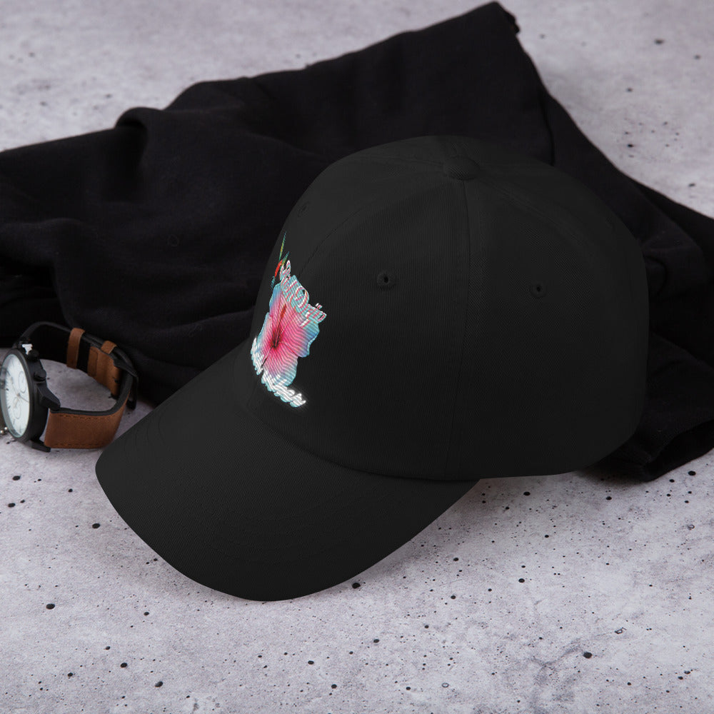 RV Rich Drip Tropical Flower 1.0 - Dad hat Black
