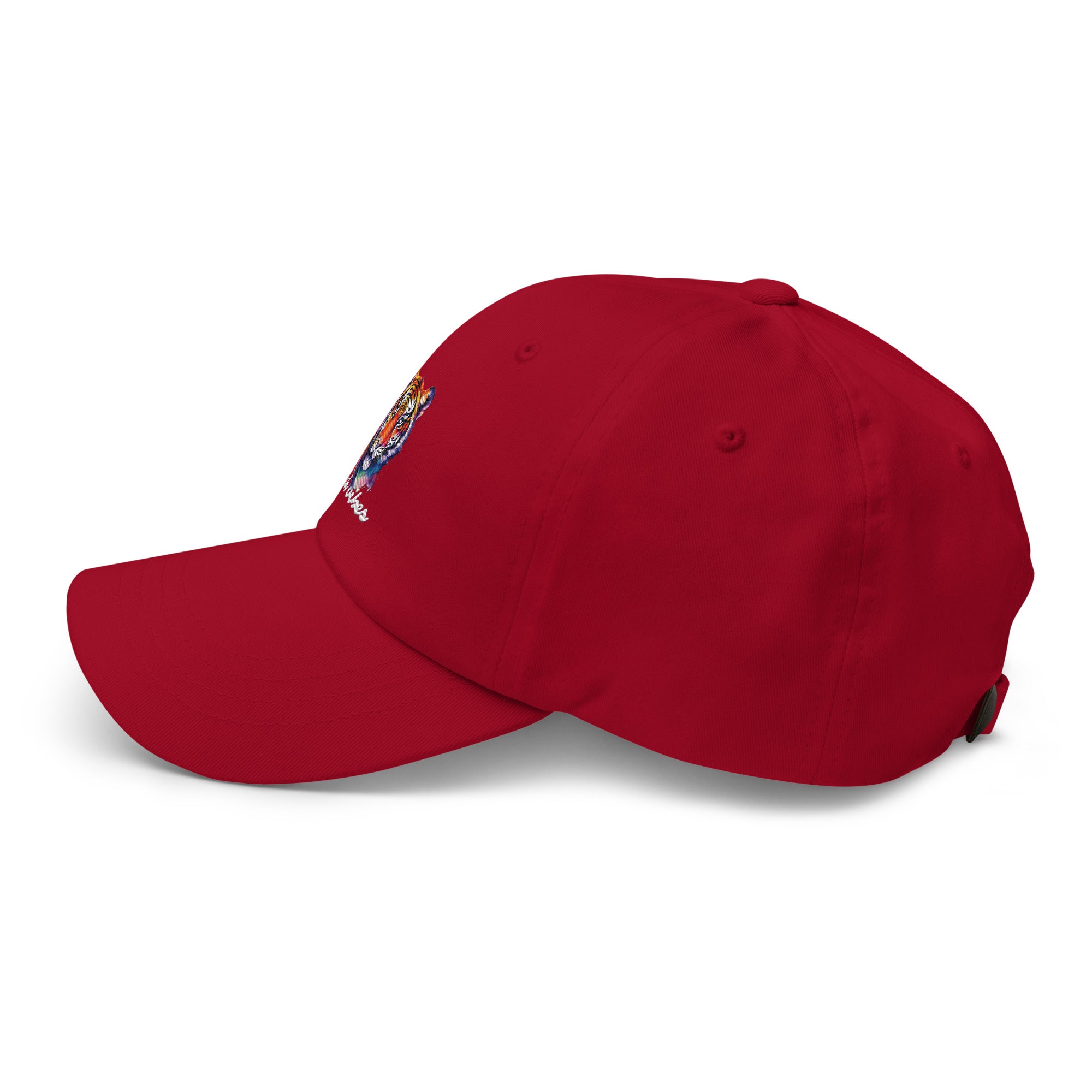Rich Vibes Tropical Jungle Tiger 1.0 - Dad hat Royal Red