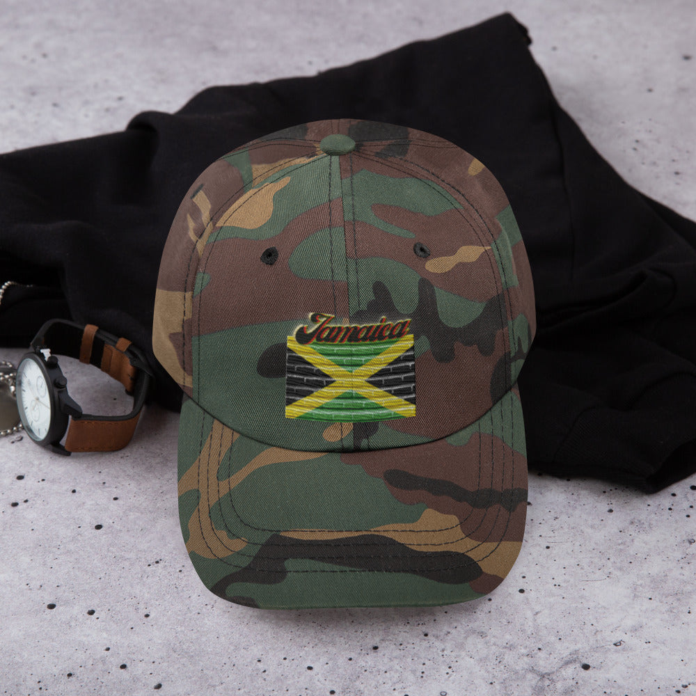 Jamaica Camo - Dad hat