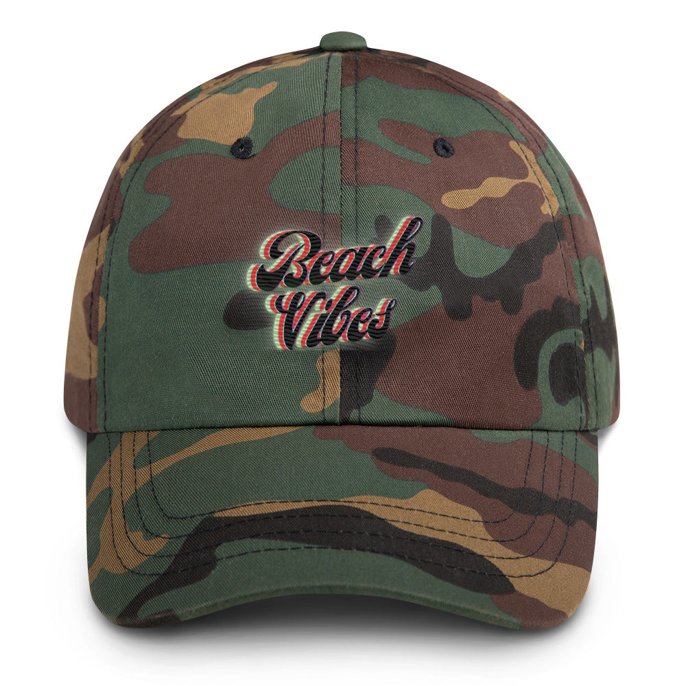 Beach Vibes Camo - Dad hat