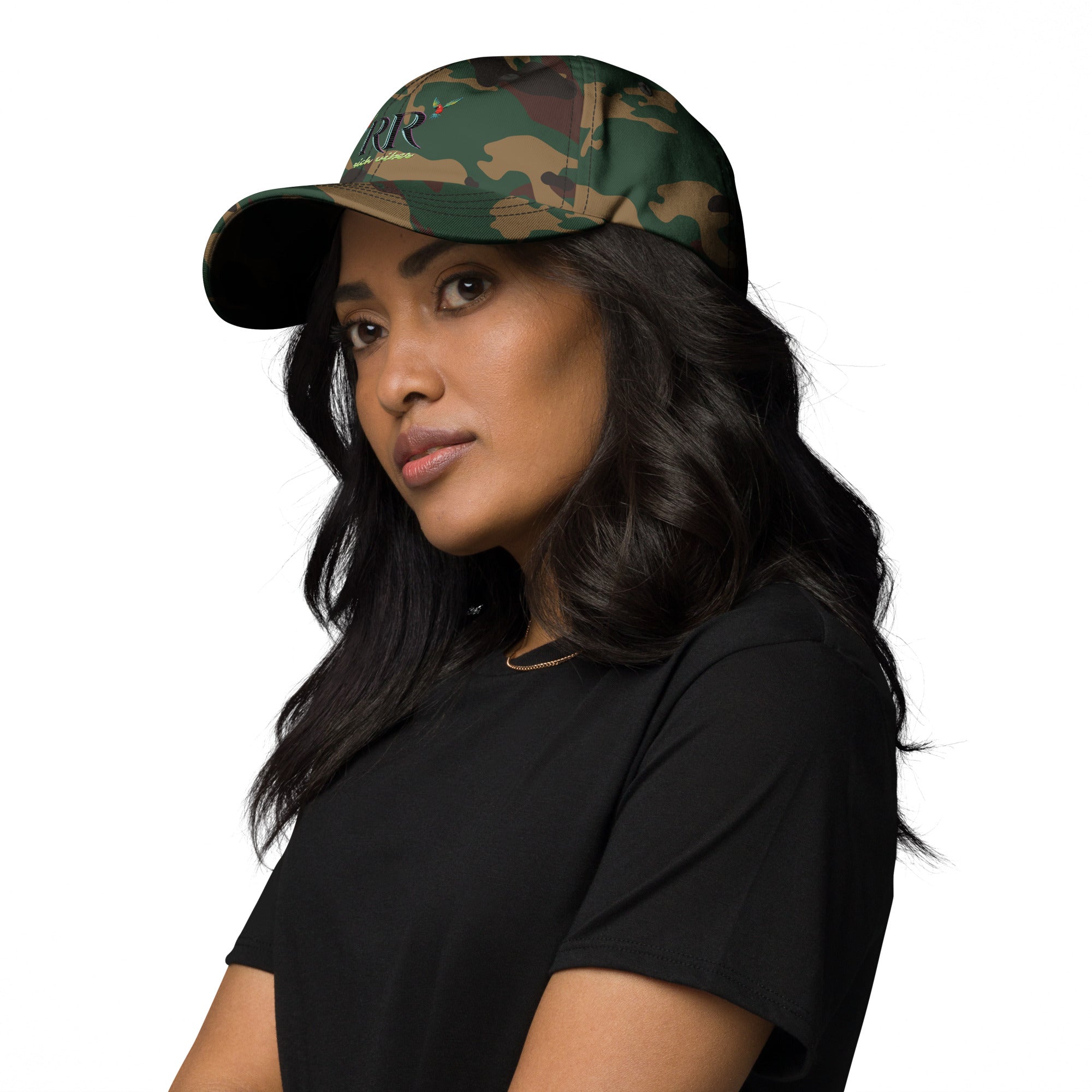 Rich Vibes RR Volt Logo - Dad hat Camo