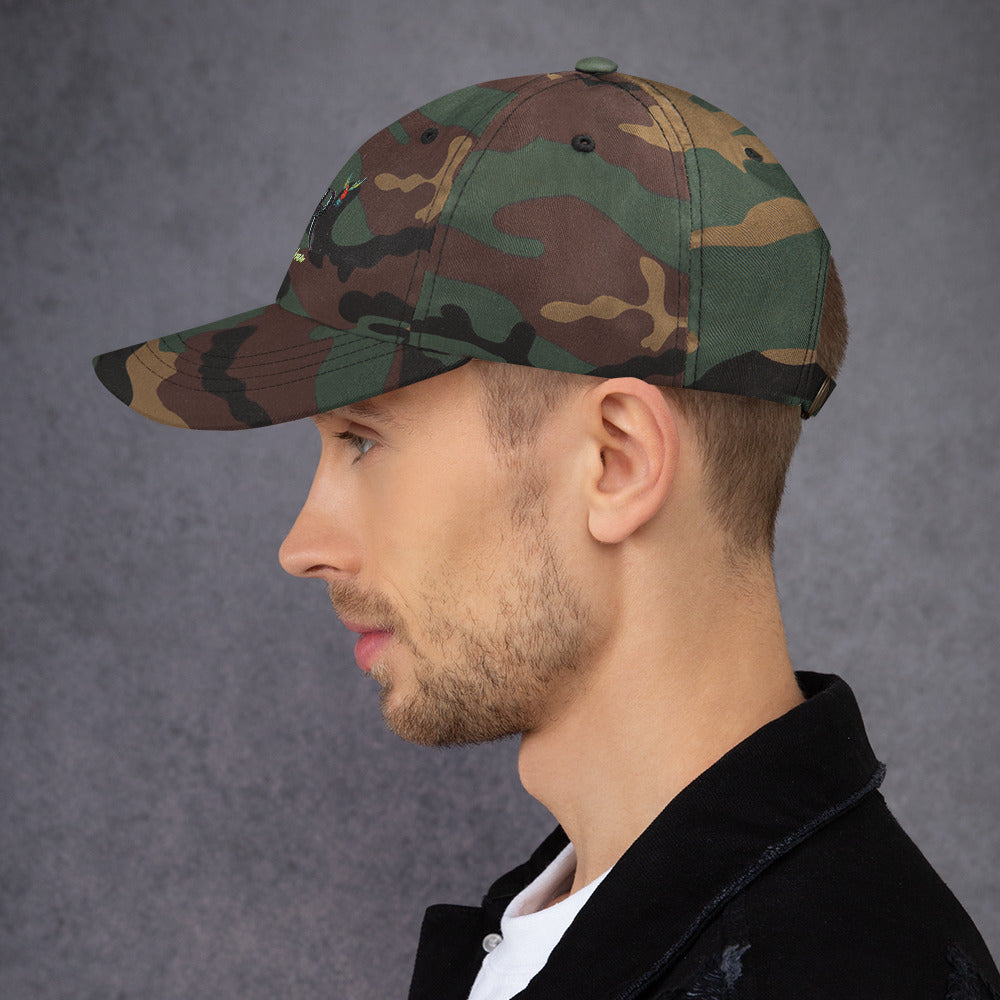 Rich Vibes RR Volt Logo - Dad hat Camo