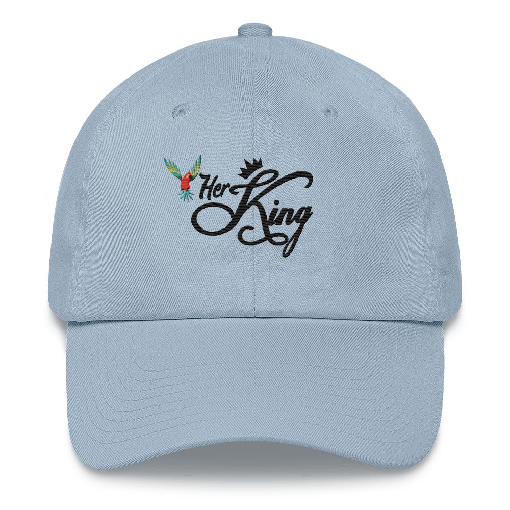 Her King Crown - Dad hat Light Blue