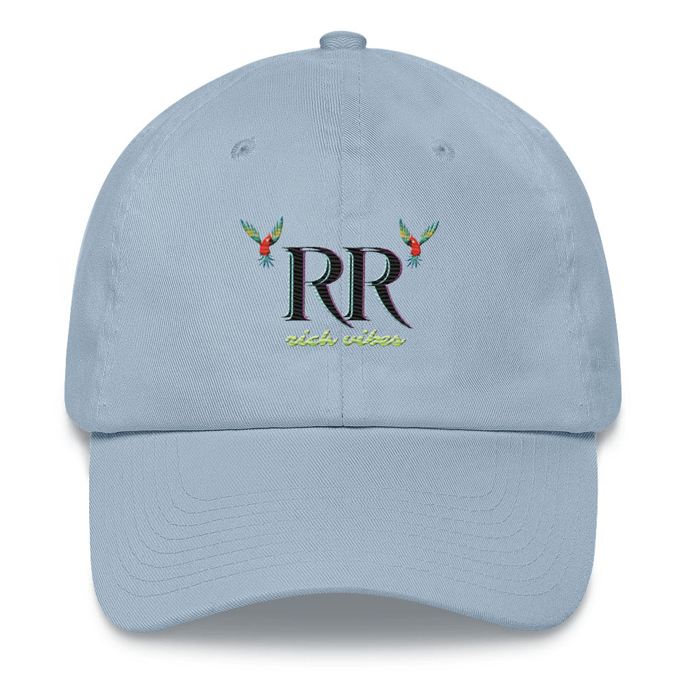 Rich Vibes RR Volt Logo - Dad hat Baby Blue