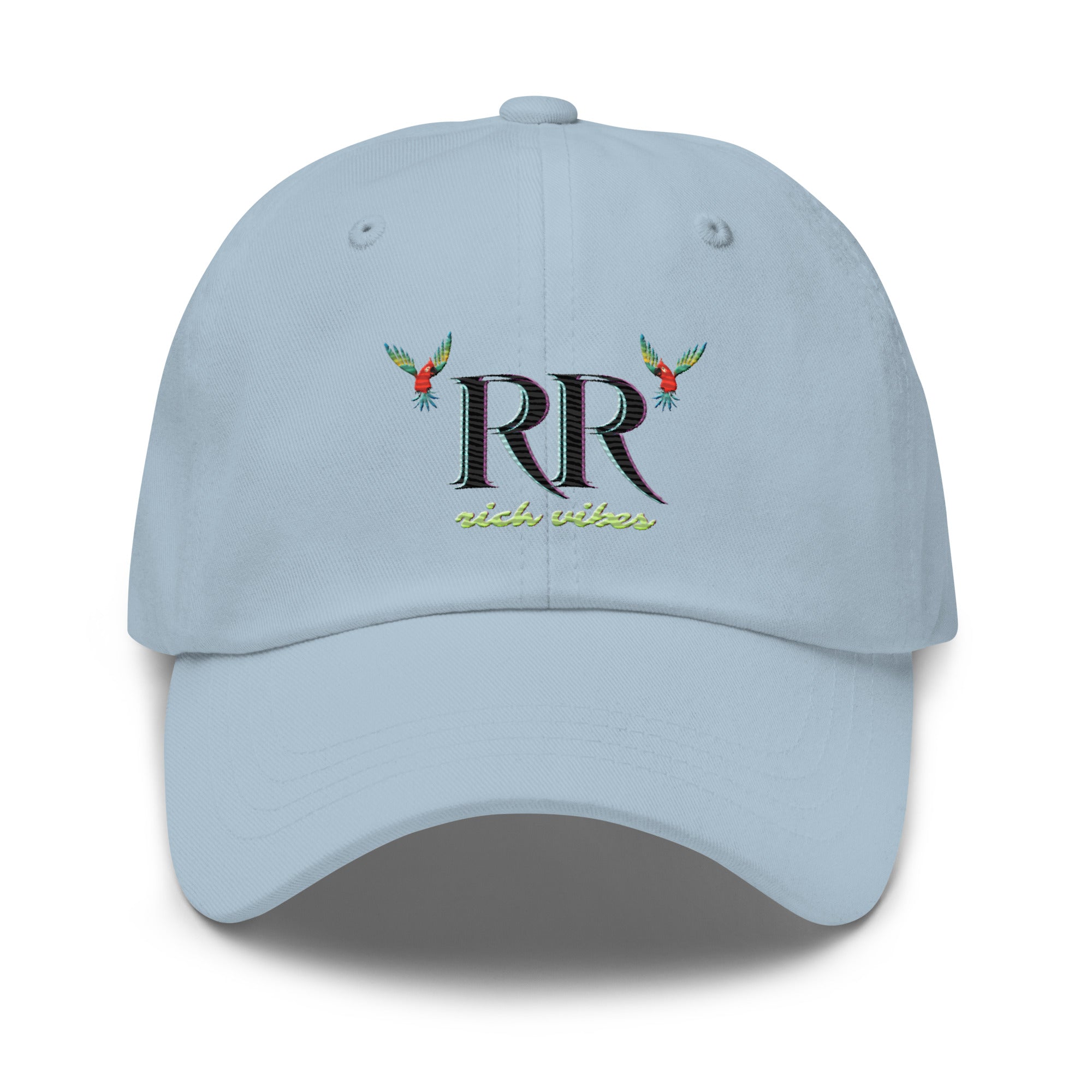 Rich Vibes RR Volt Logo - Dad hat Baby Blue