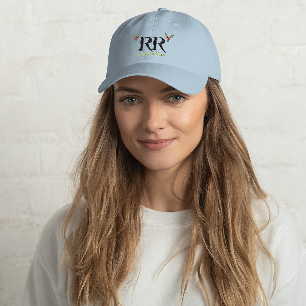 Rich Vibes RR Volt Logo - Dad hat Baby Blue