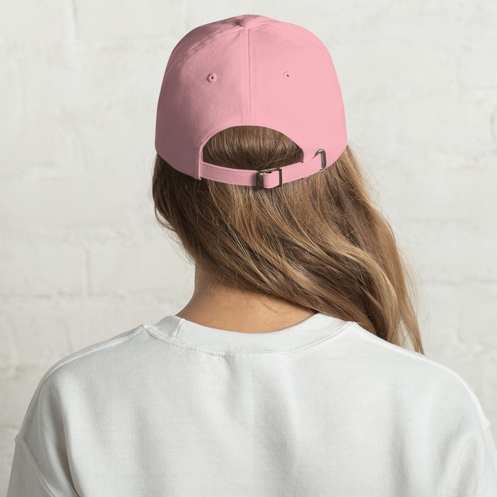 Her King Crown - Dad hat Light Pink