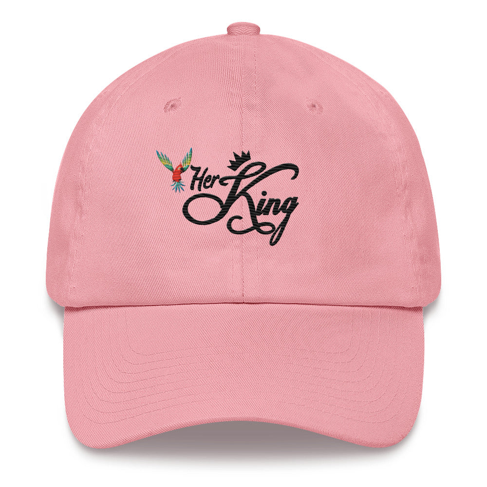 Her King Crown - Dad hat Light Pink