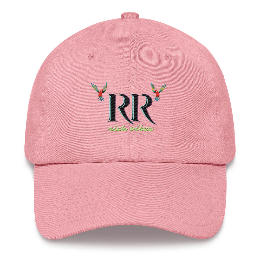 Rich Vibes RR Volt Logo - Dad hat Pink