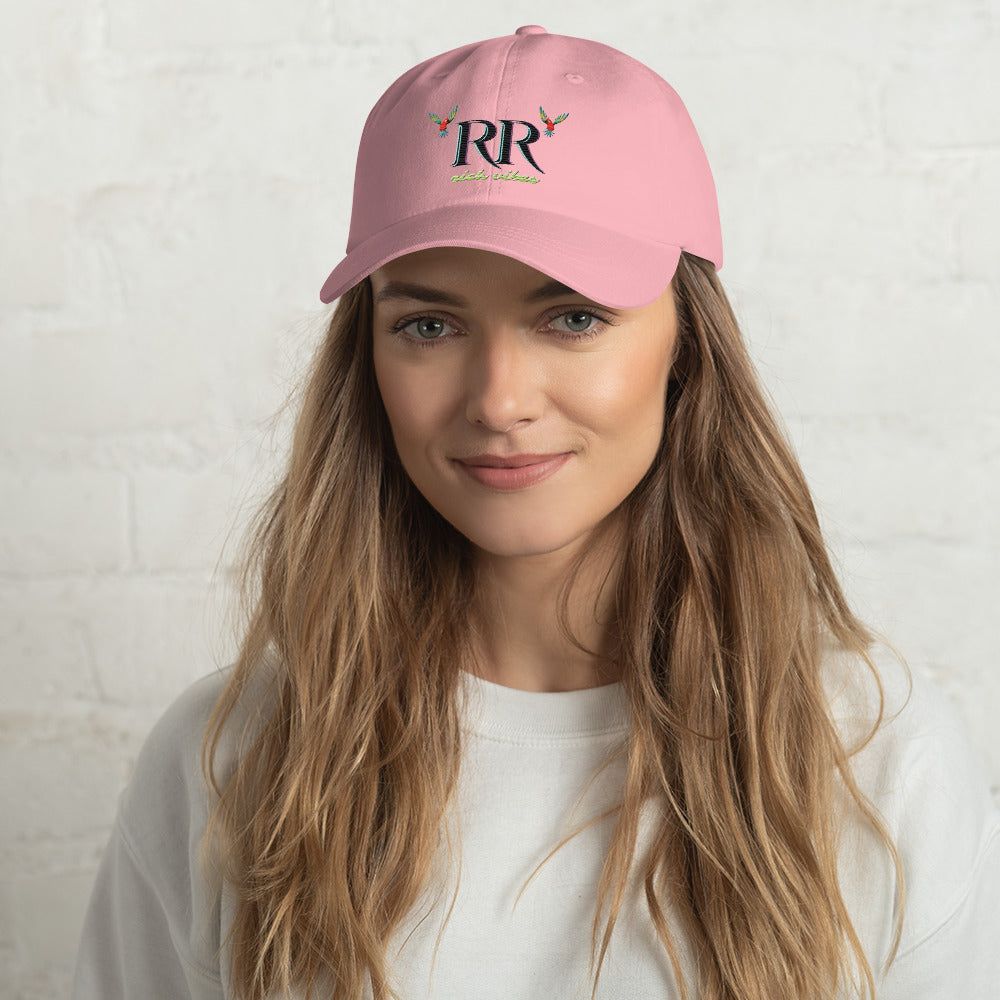 Rich Vibes RR Volt Logo - Dad hat Pink