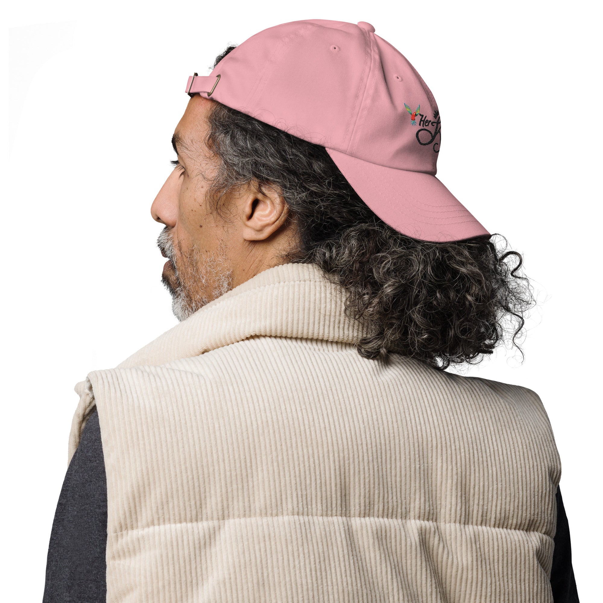 Her King Crown - Dad hat Light Pink