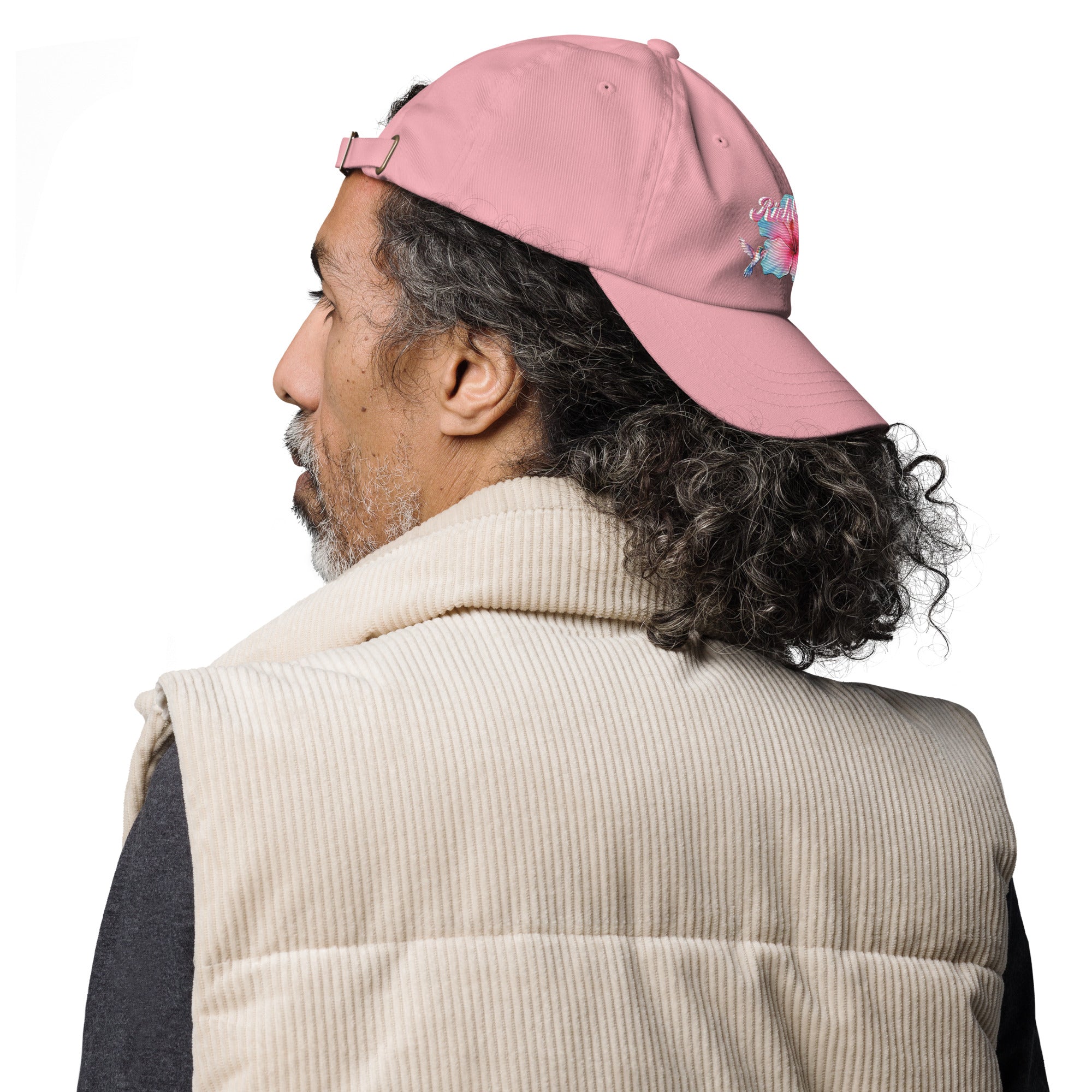 Rich Drip Tropical Pink Flower 3.0 - Dad hat Pink