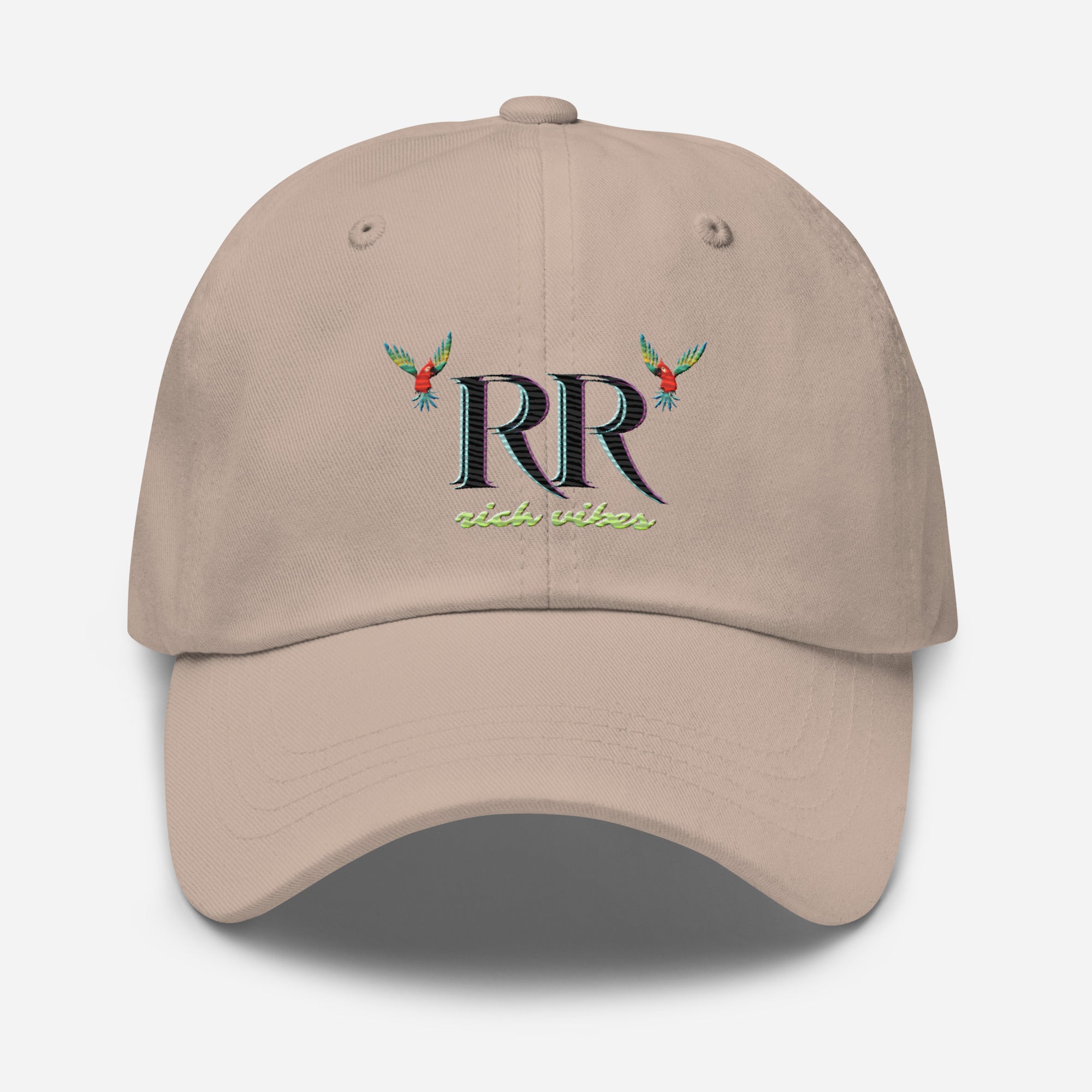 Rich Vibes RR Volt Logo - Dad hat Stone