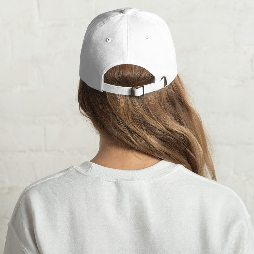 Rich Vibes RR Volt Logo - Dad hat White