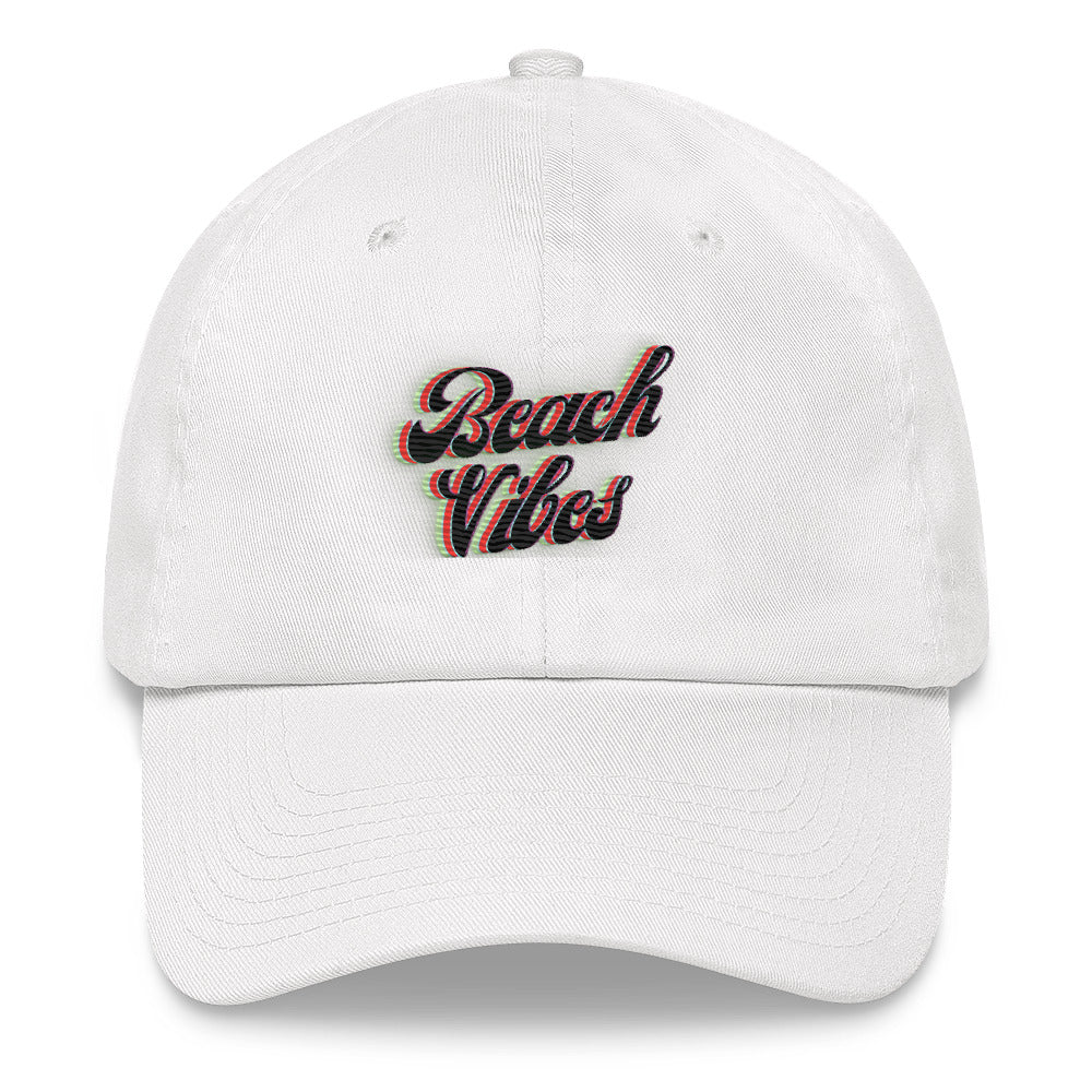 Beach Vibes White - Dad hat