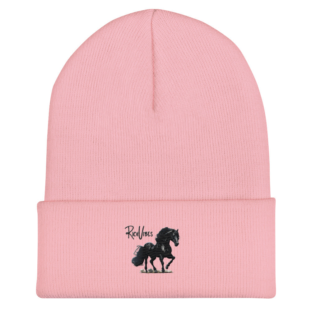 Rich Vibes Stallion Stable - Cuffed Beanie