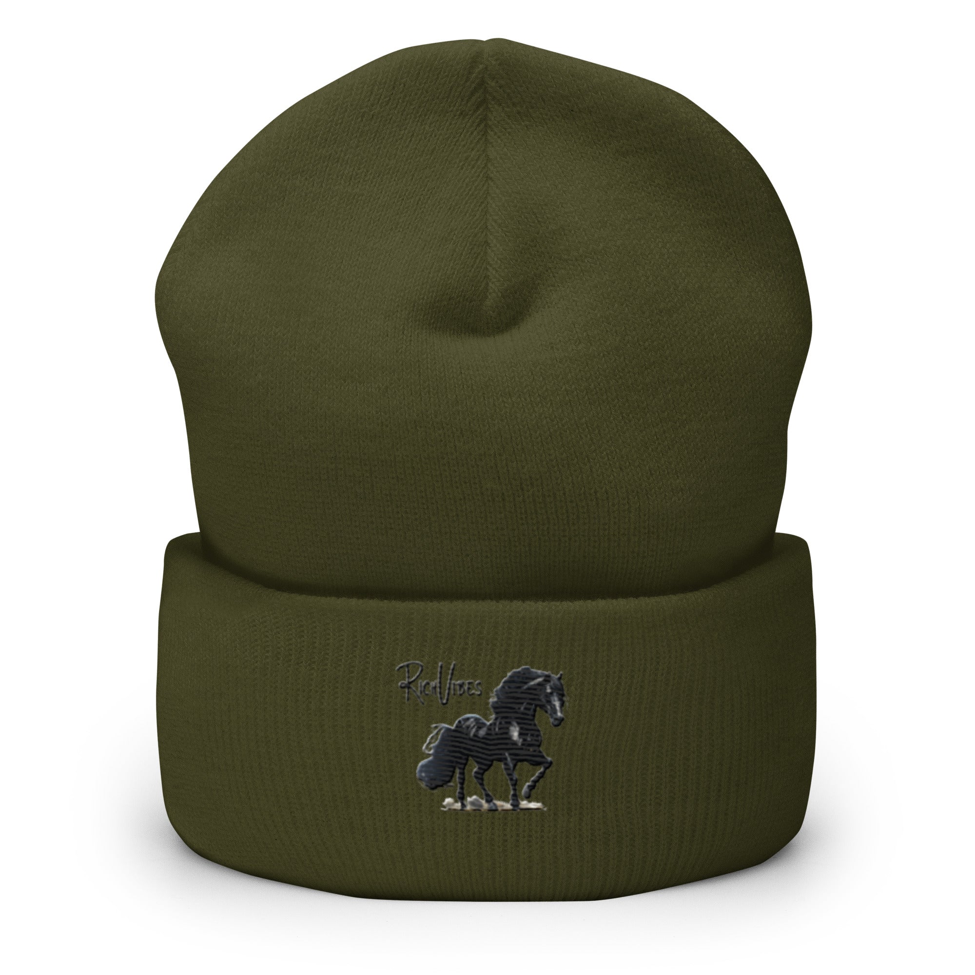 Rich Vibes Stallion Stable - Cuffed Beanie