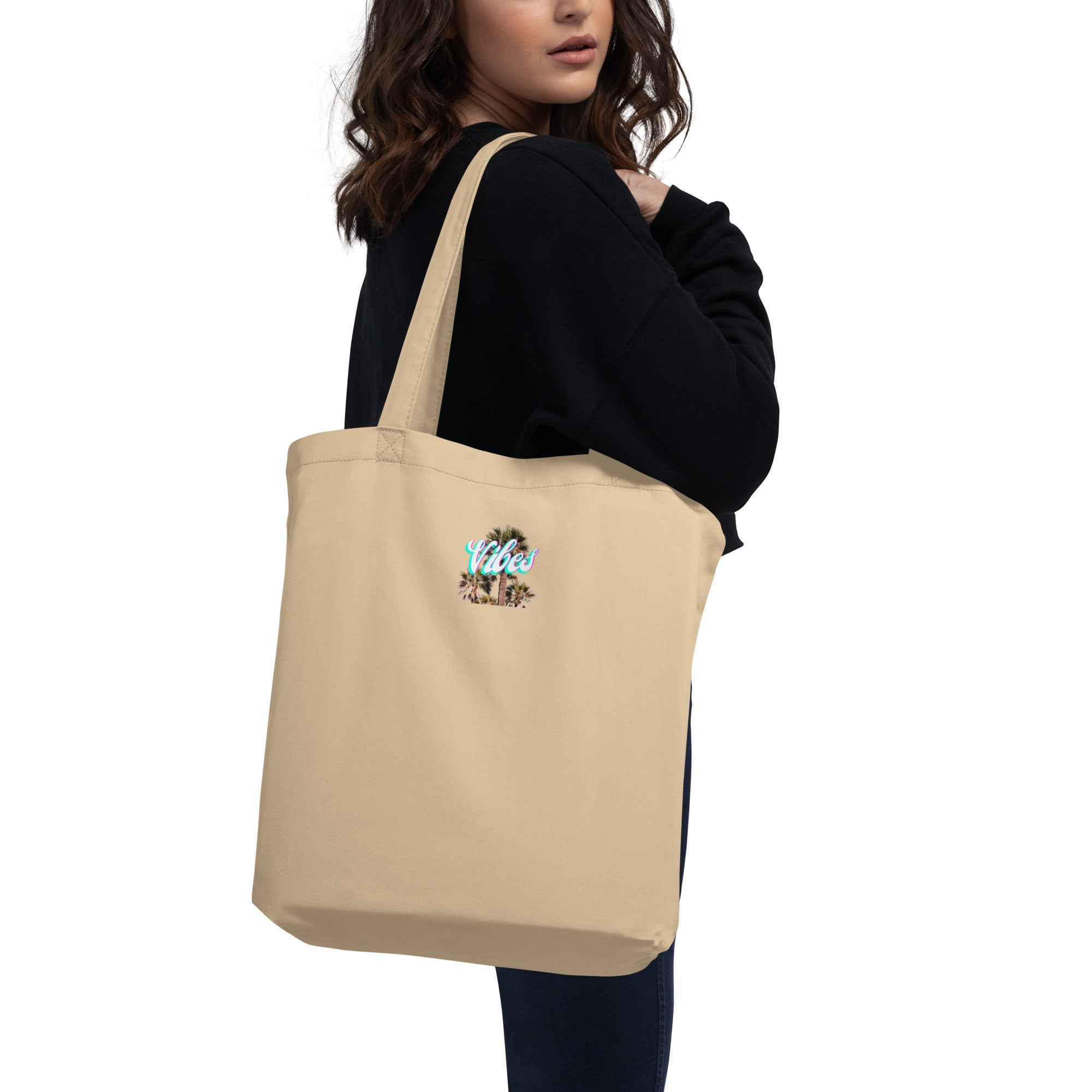 Vineyard Vibes Green Leaf Good Vibes 1.0 - Eco Tote Bag