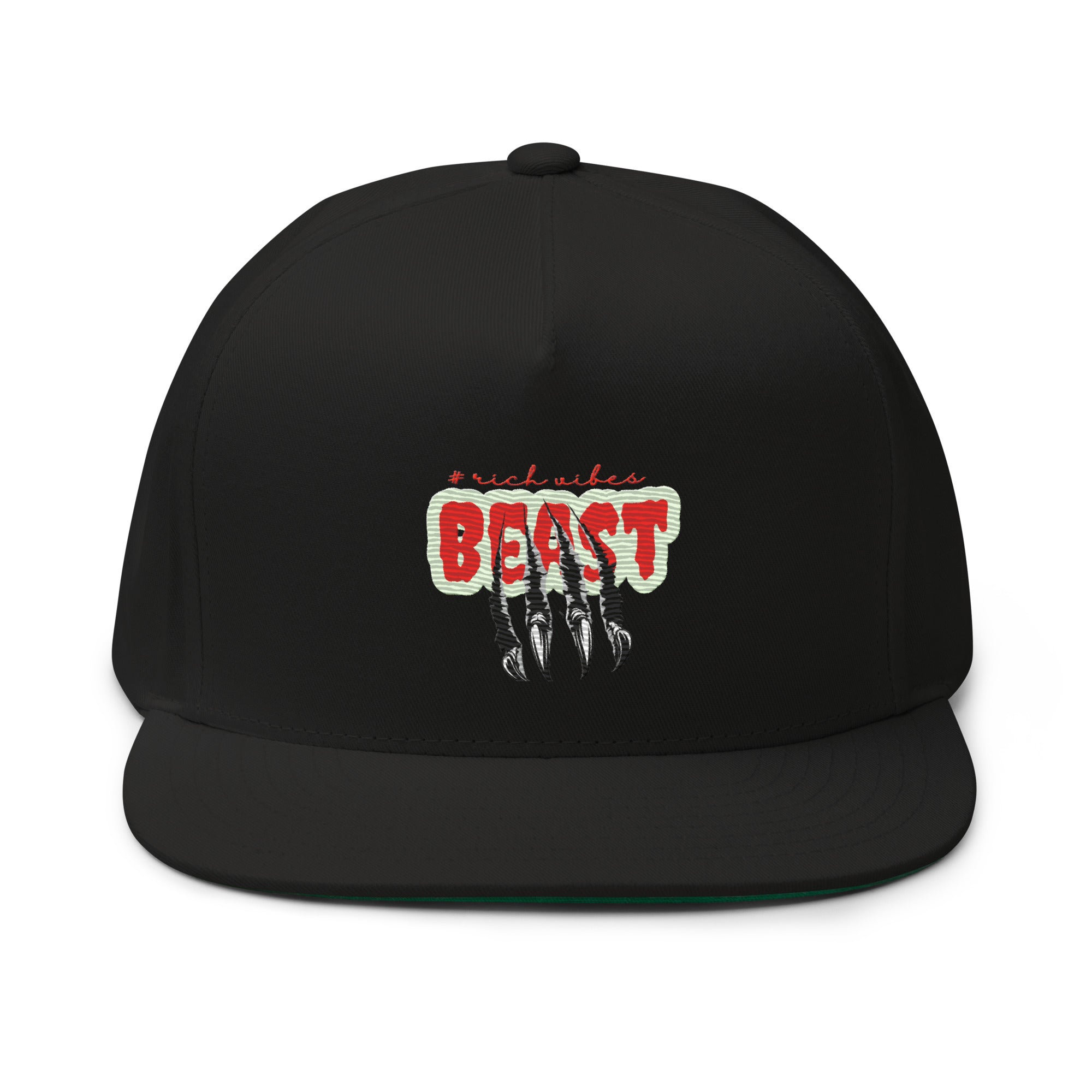 Rich Vibes Beast Mode 1.0 - Flat Bill Cap Black